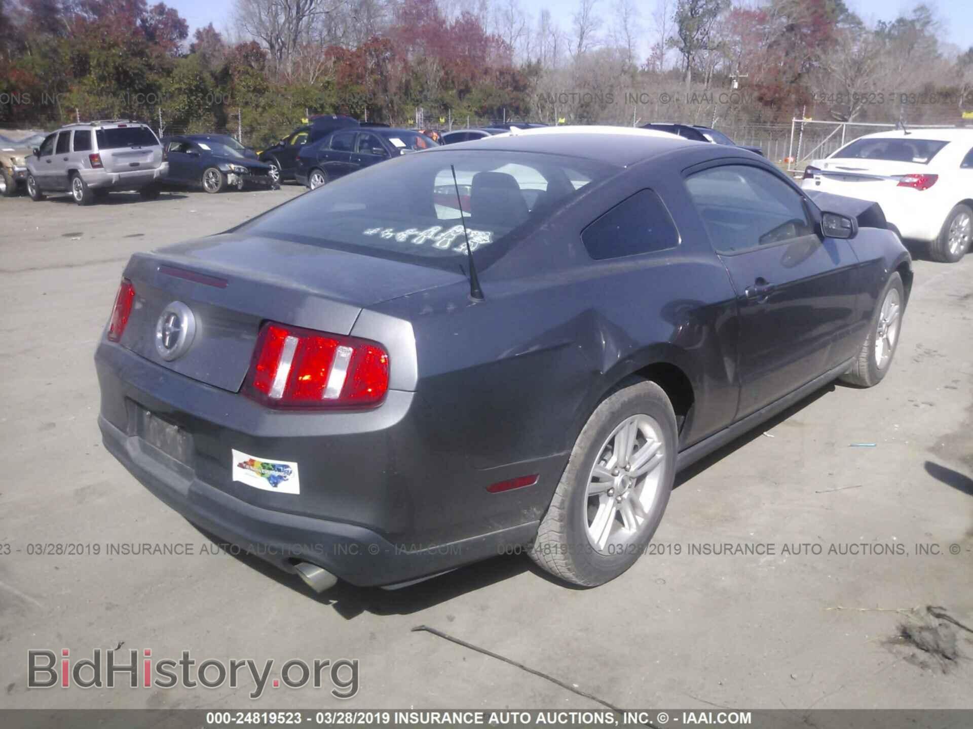 2012 FORD MUSTANG - VIN: 1ZVBP8AM2C5264359 - Фото 4