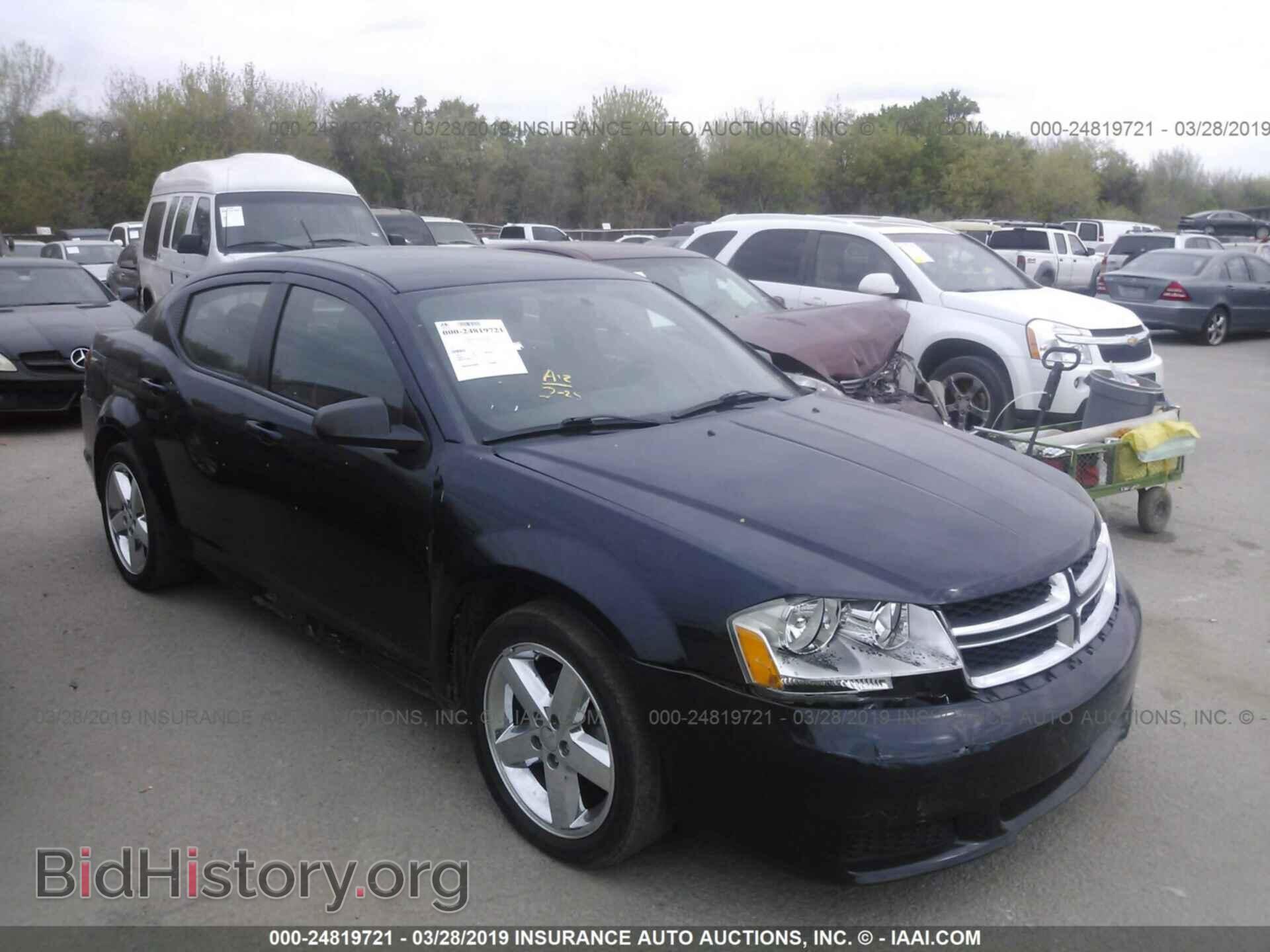 Photo 1C3CDZAB2DN710147 - DODGE AVENGER 2013