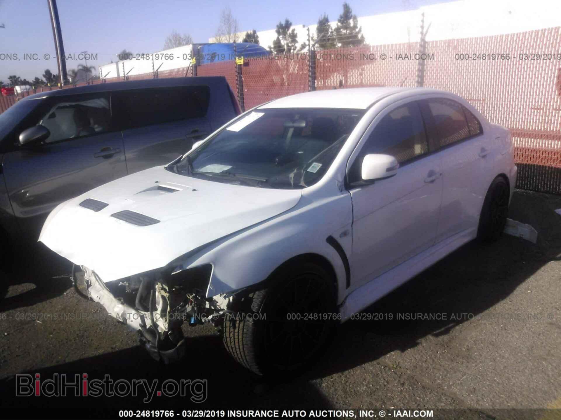 2015 MITSUBISHI LANCER - VIN: JA32W8FV5FU006773 - Фото 2