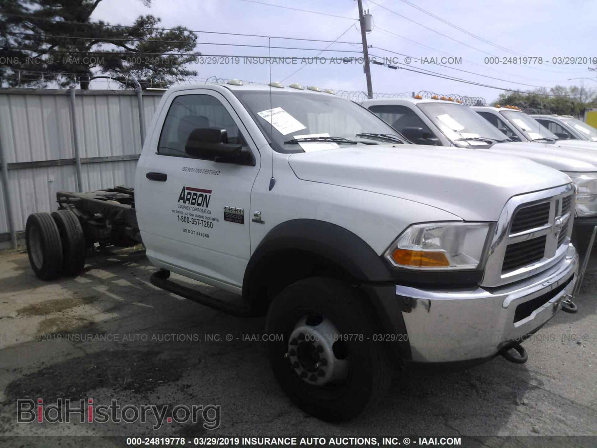 Photo 3C7WDMBL2CG105686 - DODGE RAM 5500 2012