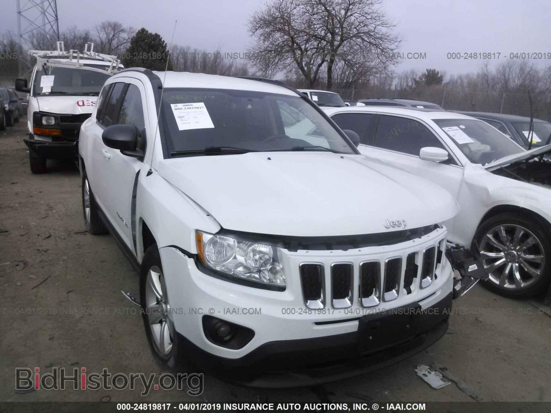 Фотография 1C4NJCBAXCD559367 - JEEP COMPASS 2012