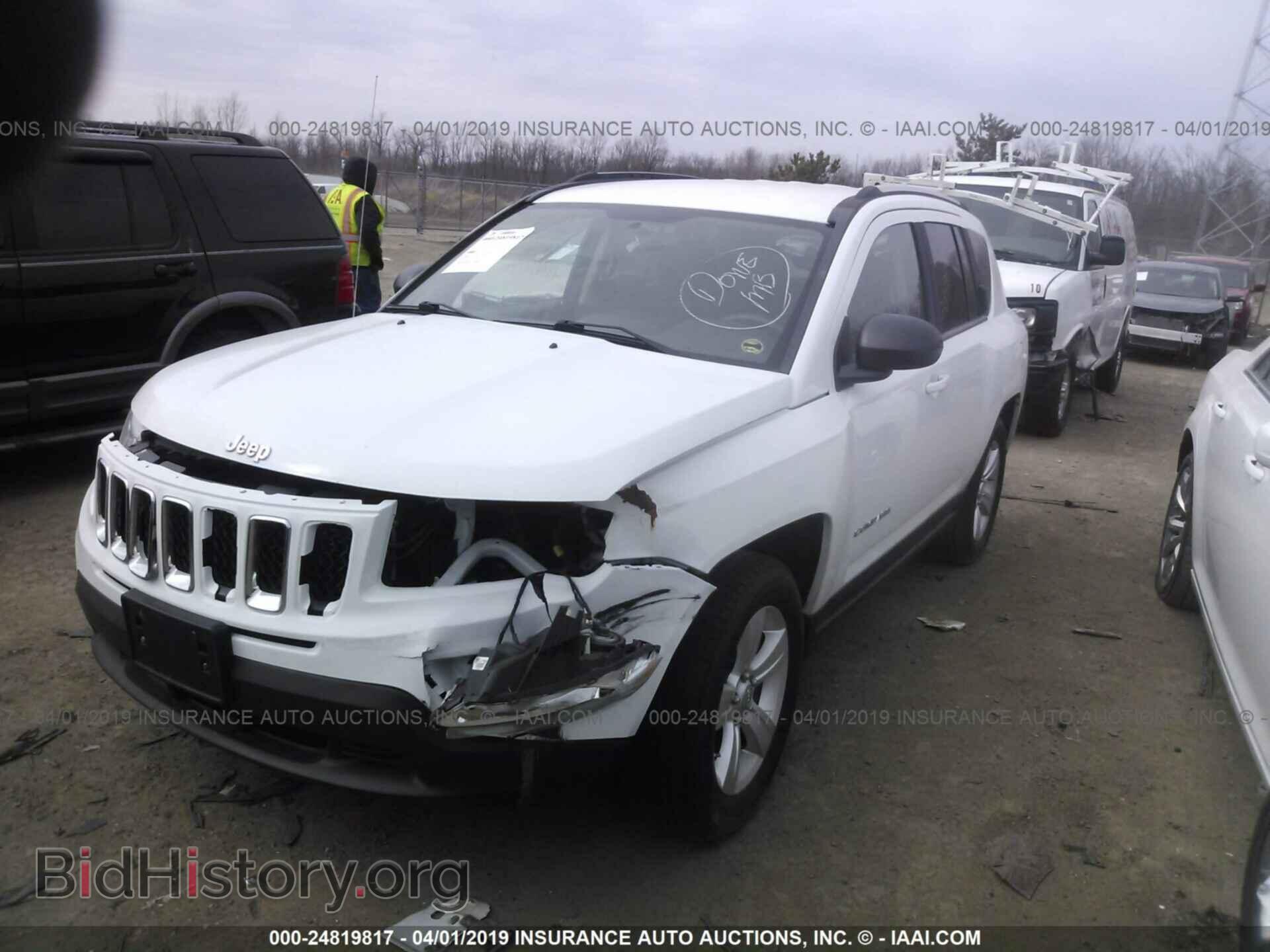 2012 JEEP COMPASS - VIN: 1C4NJCBAXCD559367 - Фото 2