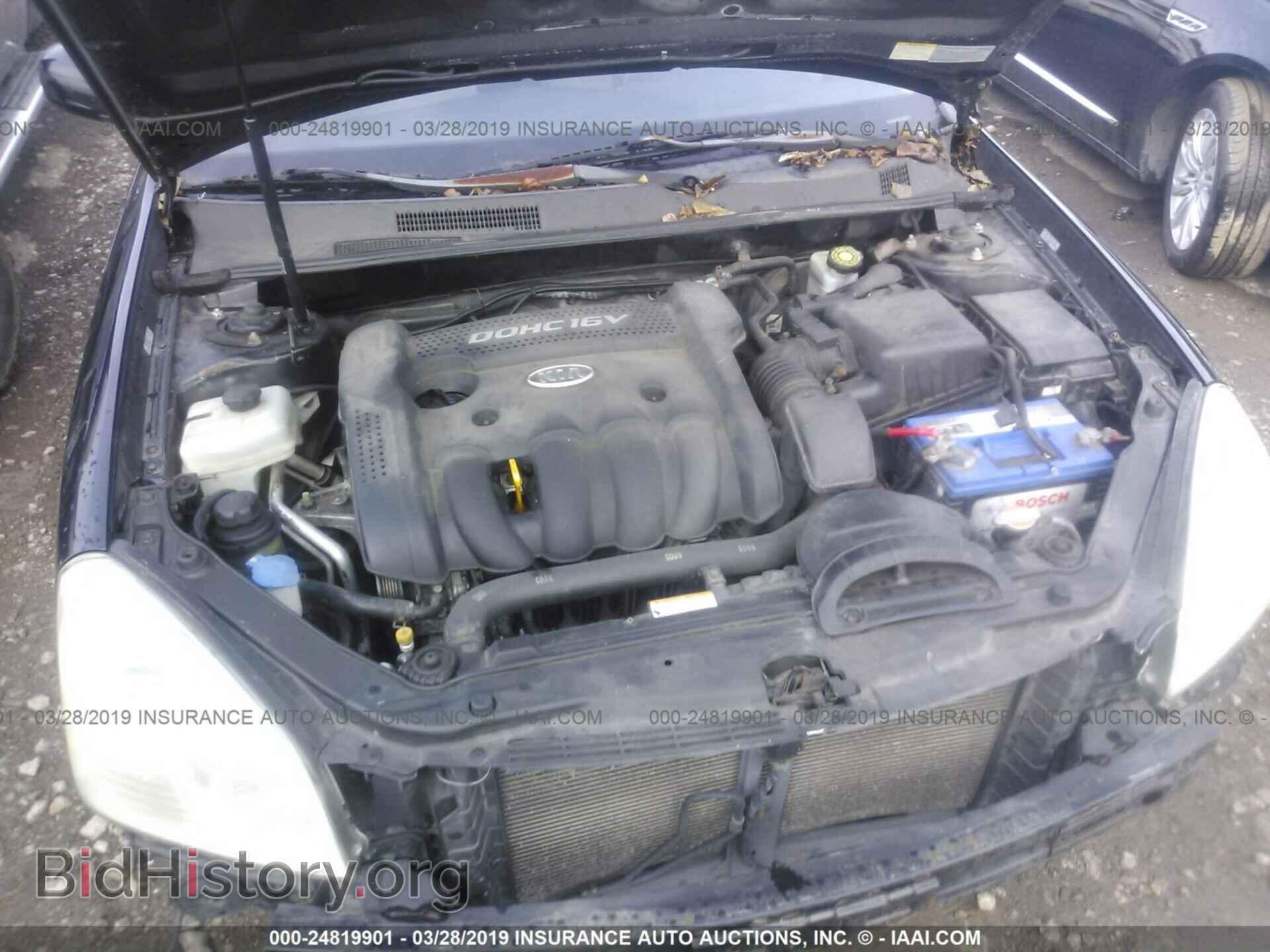 2007 KIA OPTIMA - VIN: KNAGE123775151585 - Фото 10