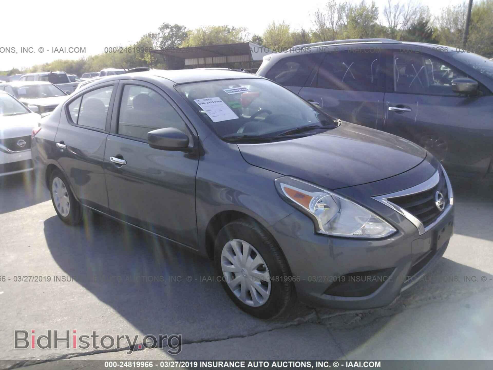 Фотография 3N1CN7AP1KL843202 - NISSAN VERSA 2019