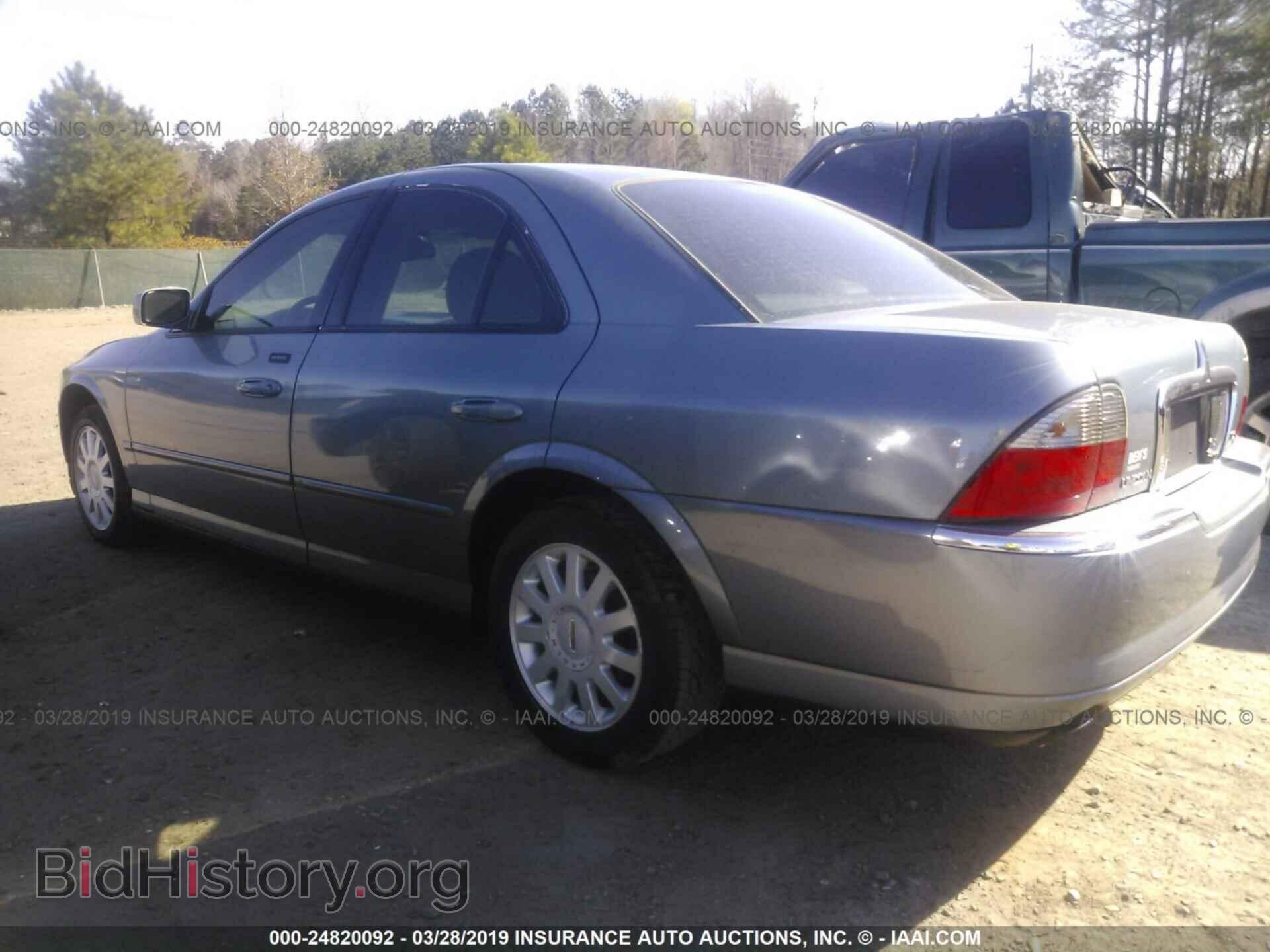 2004 LINCOLN LS - VIN: 1LNHM86S84Y603246 - Photo 3