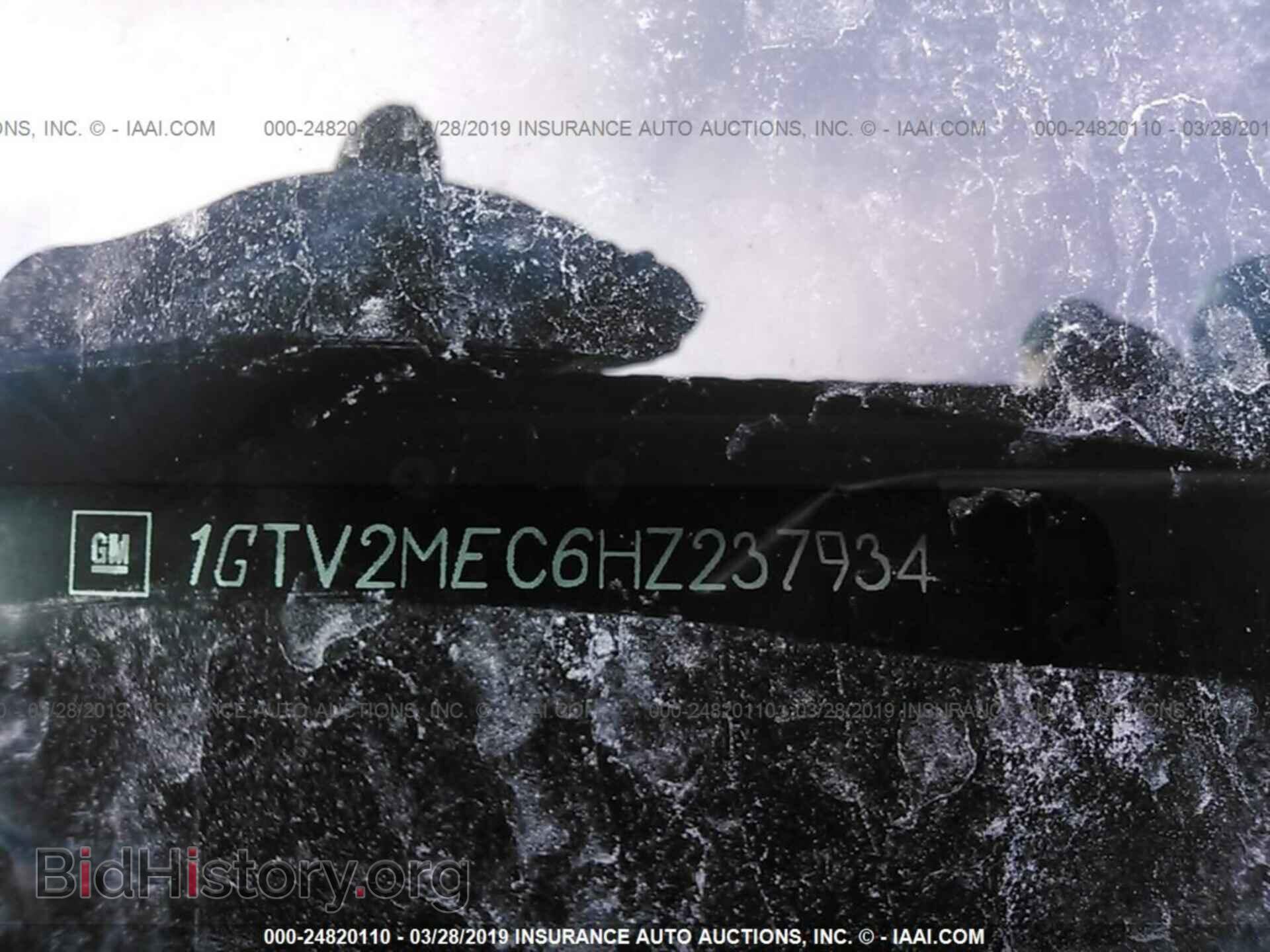 2017 GMC SIERRA - VIN: 1GTV2MEC6HZ237934 - Фото 9