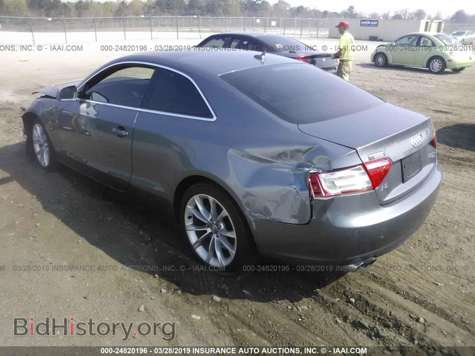 2013 AUDI A5 - VIN: WAUCFAFR4DA027755 - Фото 3