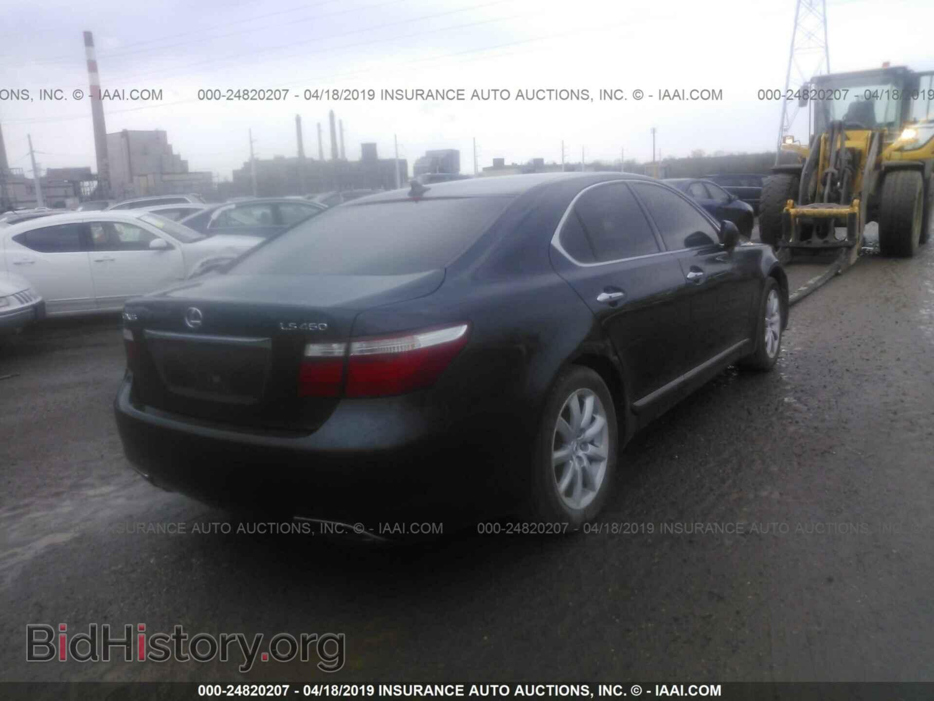 2007 LEXUS LS - VIN: JTHBL46F575020100 - Фото 4