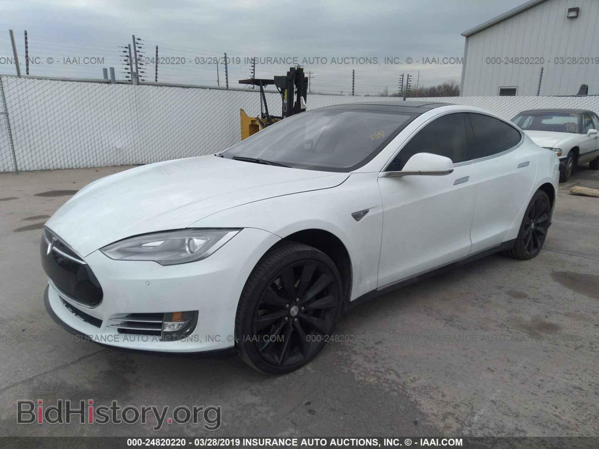 2013 TESLA MODEL S - VIN: 5YJSA1CN1DFP06338 - Photo 2