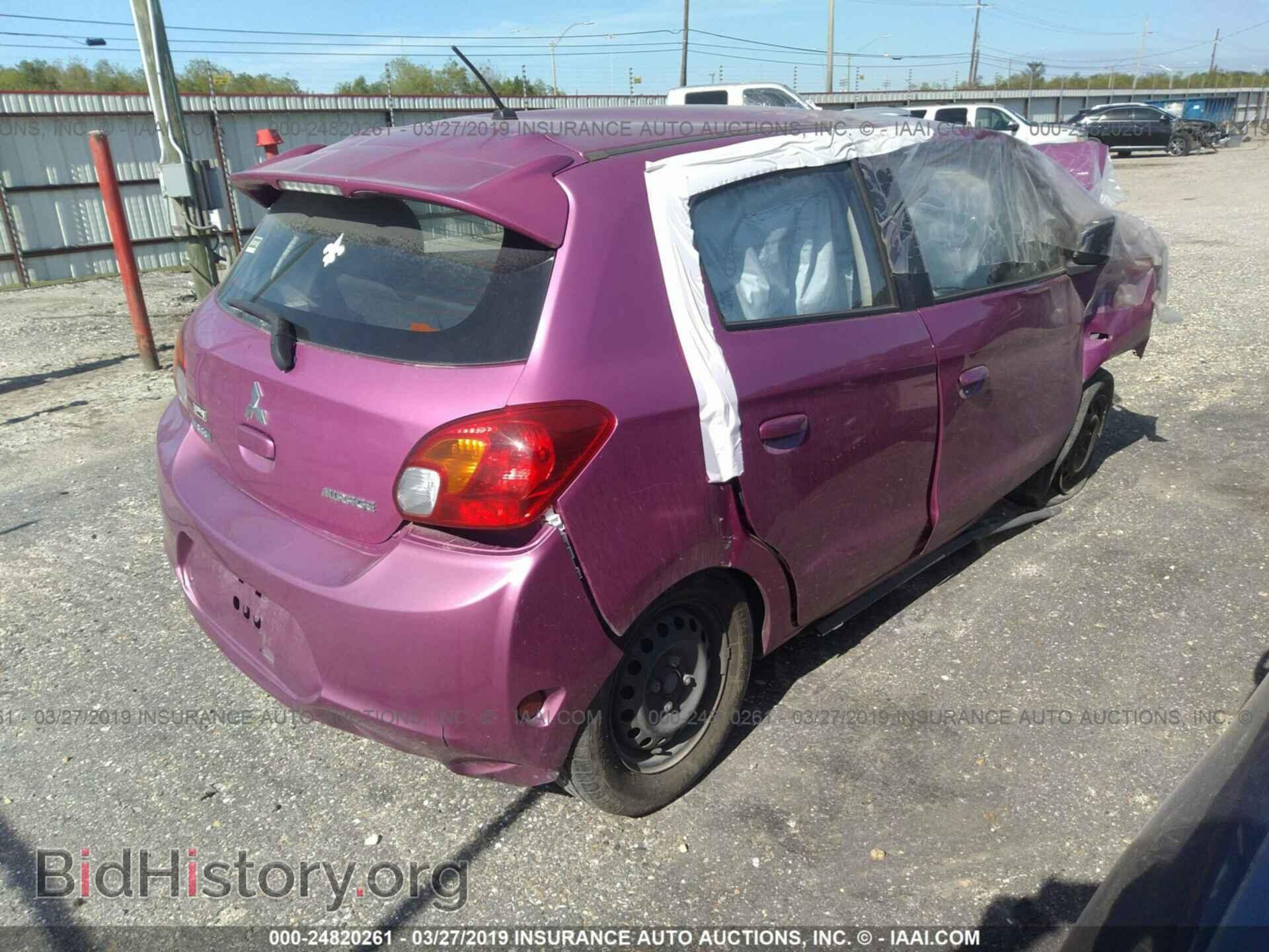 2015 MITSUBISHI MIRAGE - VIN: ML32A3HJ5FH010153 - Фото 4