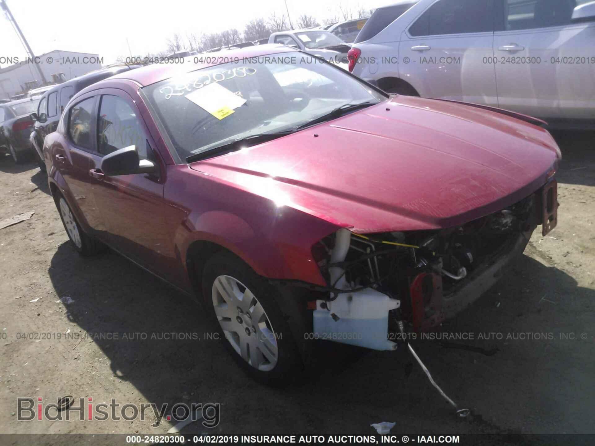 Photo 1C3CDZAB7DN630066 - DODGE AVENGER 2013