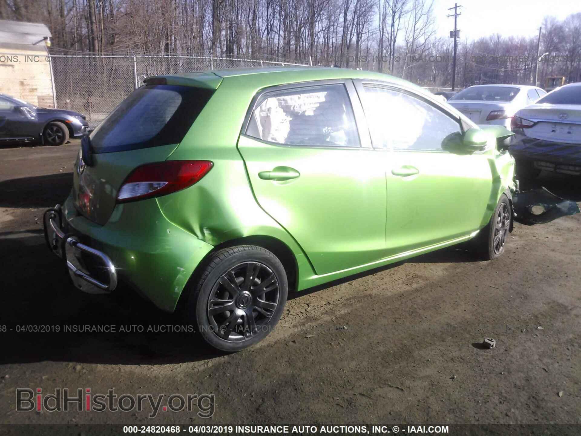 2011 MAZDA MAZDA2 - VIN: JM1DE1HY2B0127340 - Фото 4