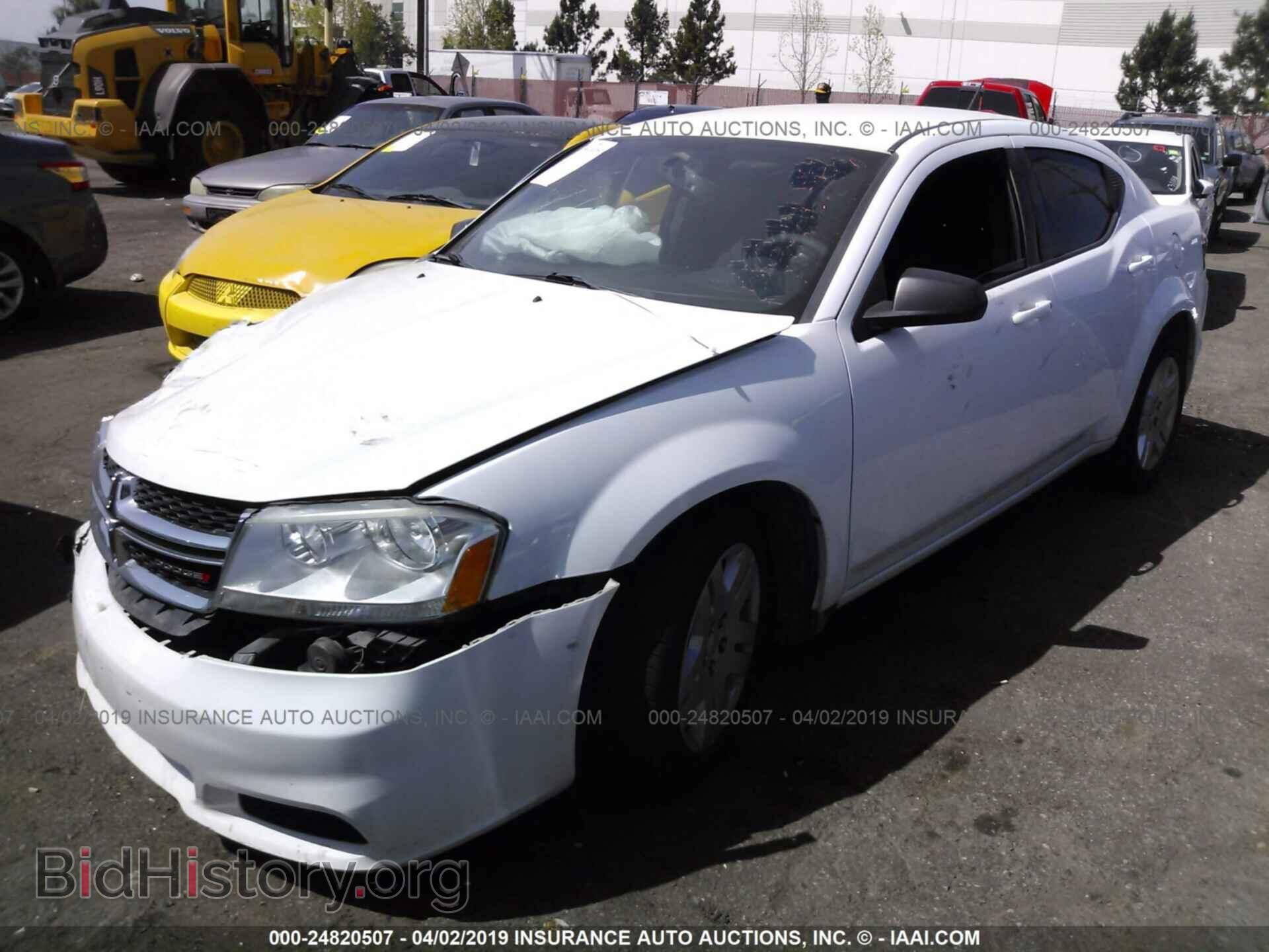 2014 DODGE AVENGER - VIN: 1C3CDZAB0EN165602 - Фото 2