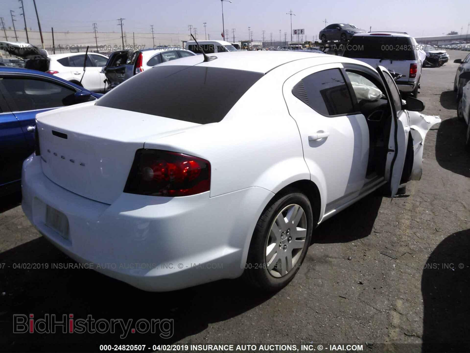 2014 DODGE AVENGER - VIN: 1C3CDZAB0EN165602 - Фото 4