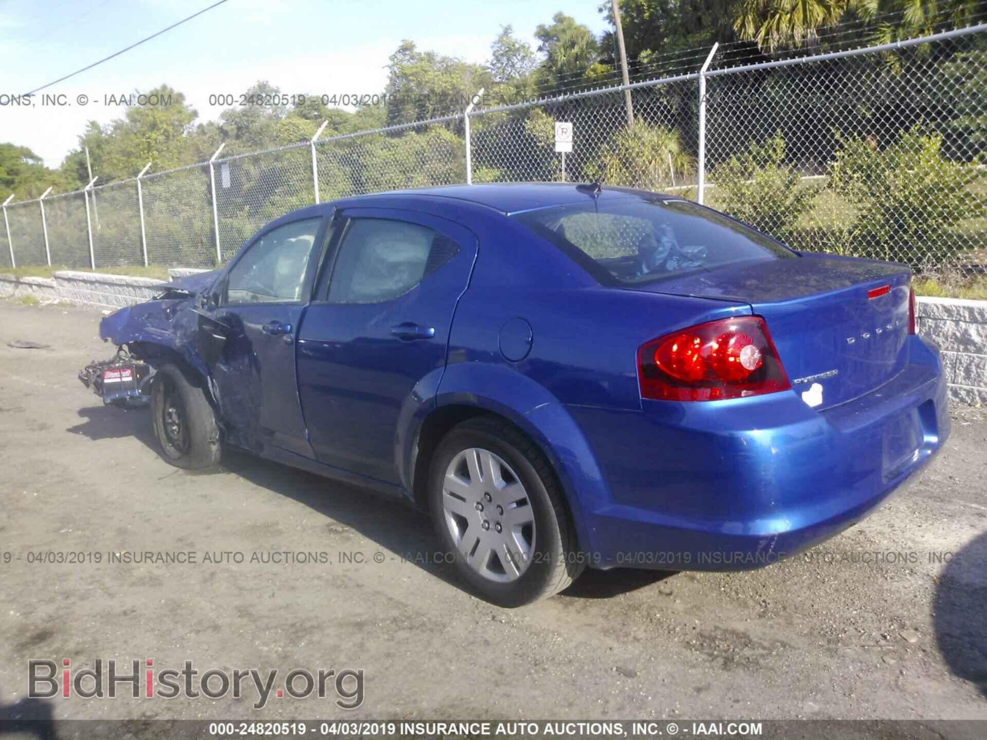2012 DODGE AVENGER - VIN: 1C3CDZAB4CN183064 - Photo 3