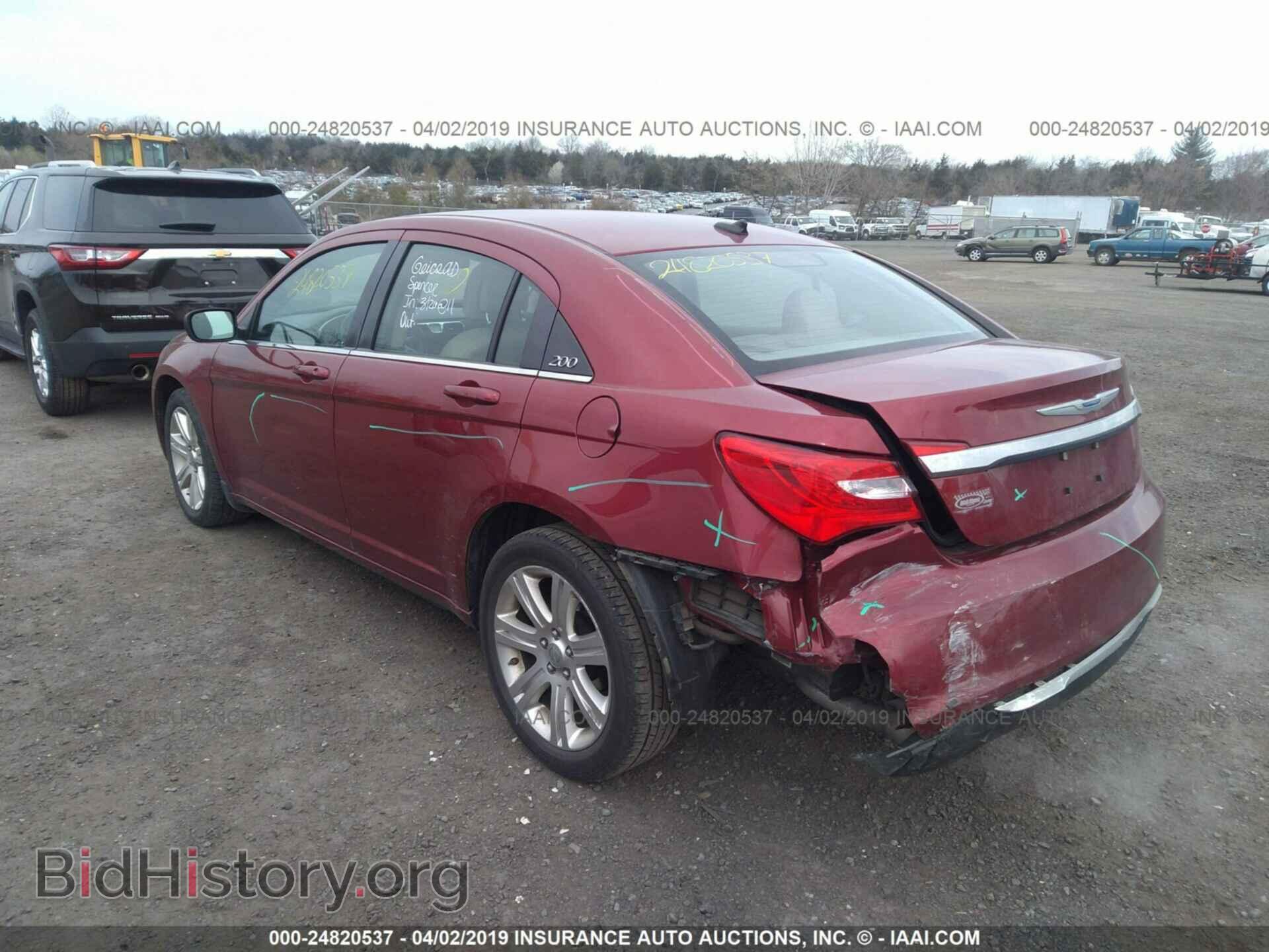 2012 CHRYSLER 200 - VIN: 1C3CCBBG1CN180420 - Фото 3