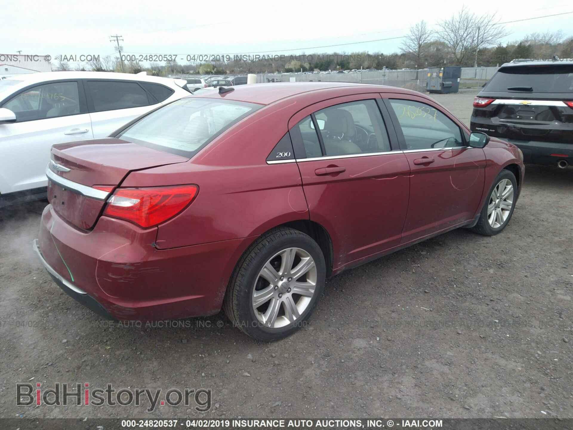 2012 CHRYSLER 200 - VIN: 1C3CCBBG1CN180420 - Фото 4