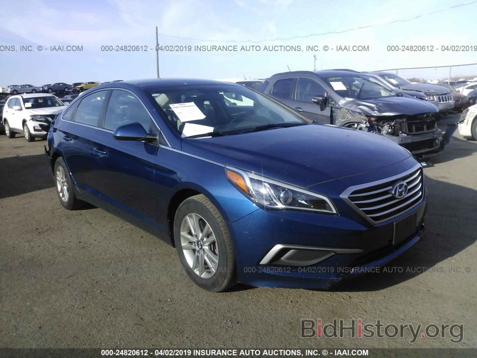 Photo 5NPE24AF3GH412632 - HYUNDAI SONATA 2016