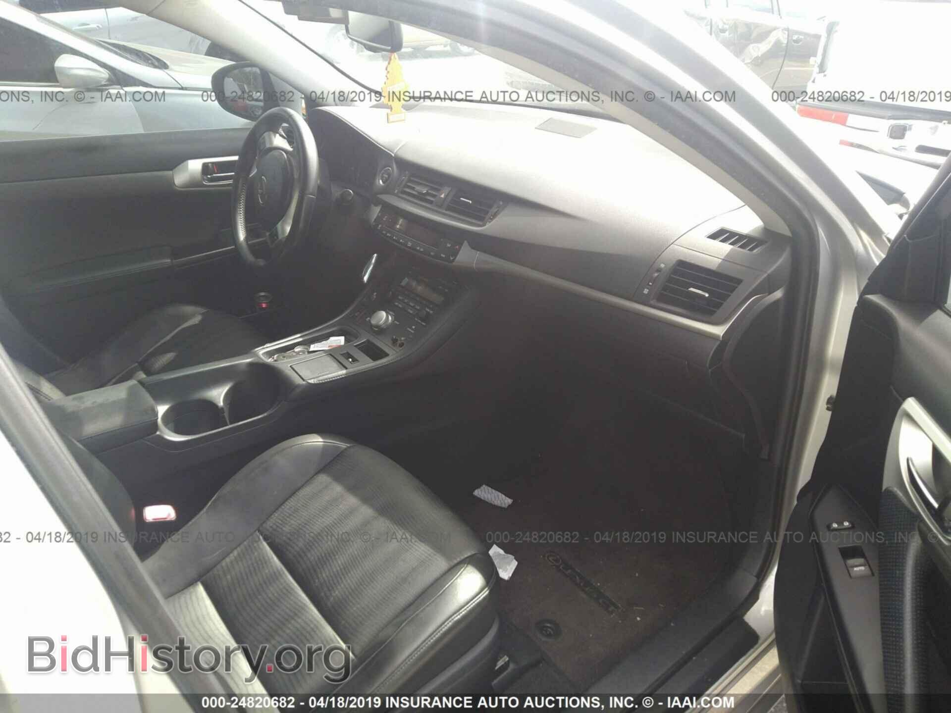 2011 LEXUS CT - VIN: JTHKD5BH9B2008911 - Фото 5