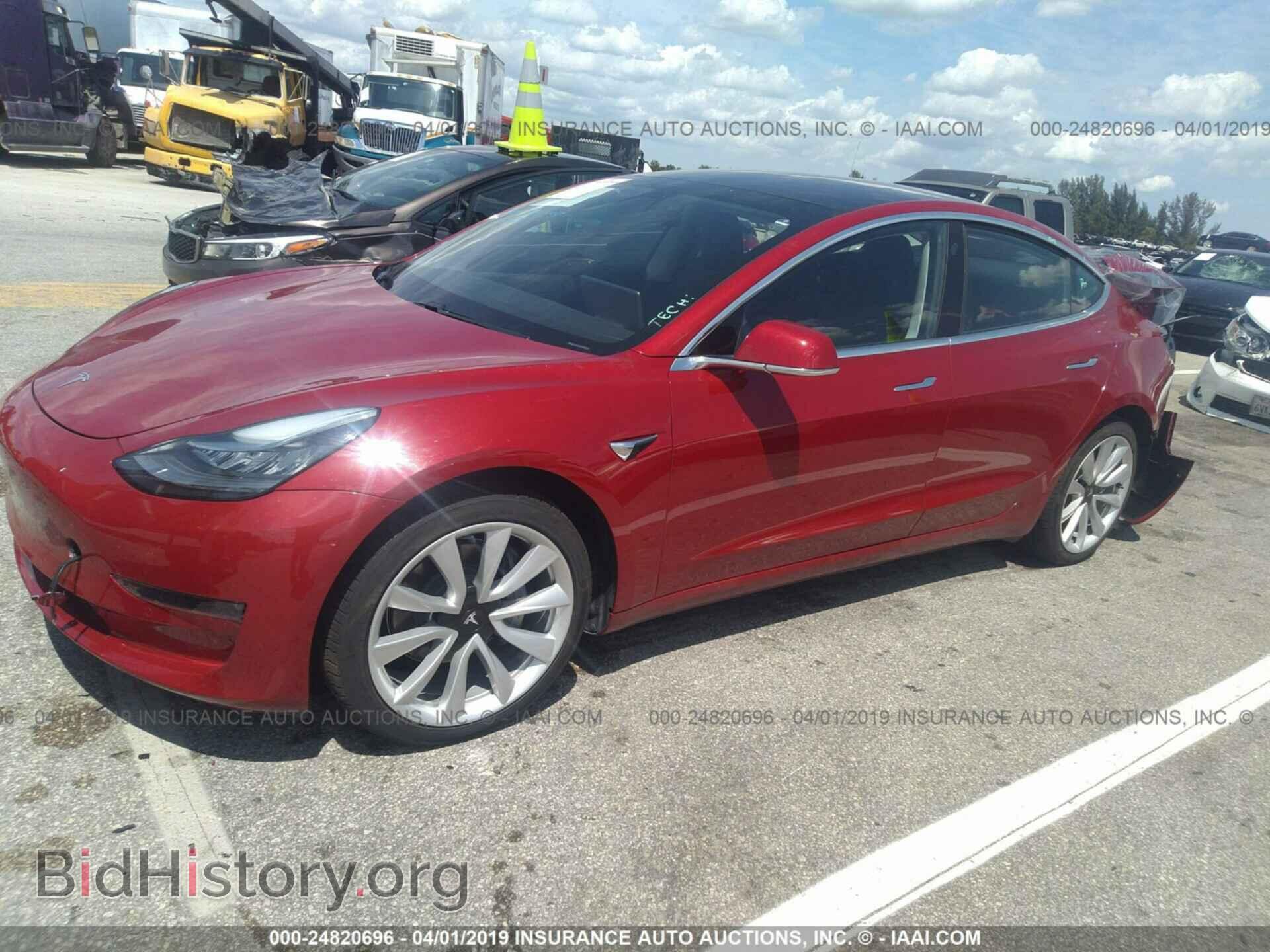 2018 TESLA MODEL 3 - VIN: 5YJ3E1EB4JF065564 - Фото 2