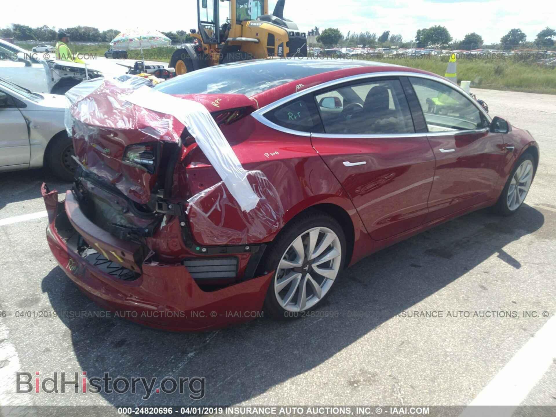 2018 TESLA MODEL 3 - VIN: 5YJ3E1EB4JF065564 - Фото 4