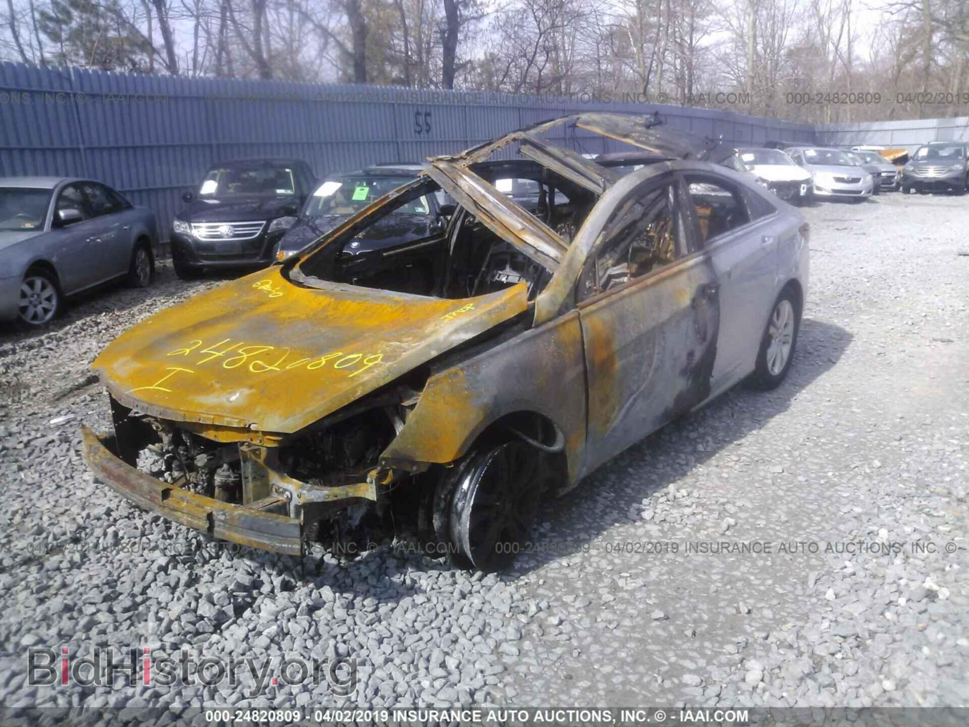 2012 HYUNDAI SONATA - VIN: 5NPEC4AC0CH413444 - Фото 2