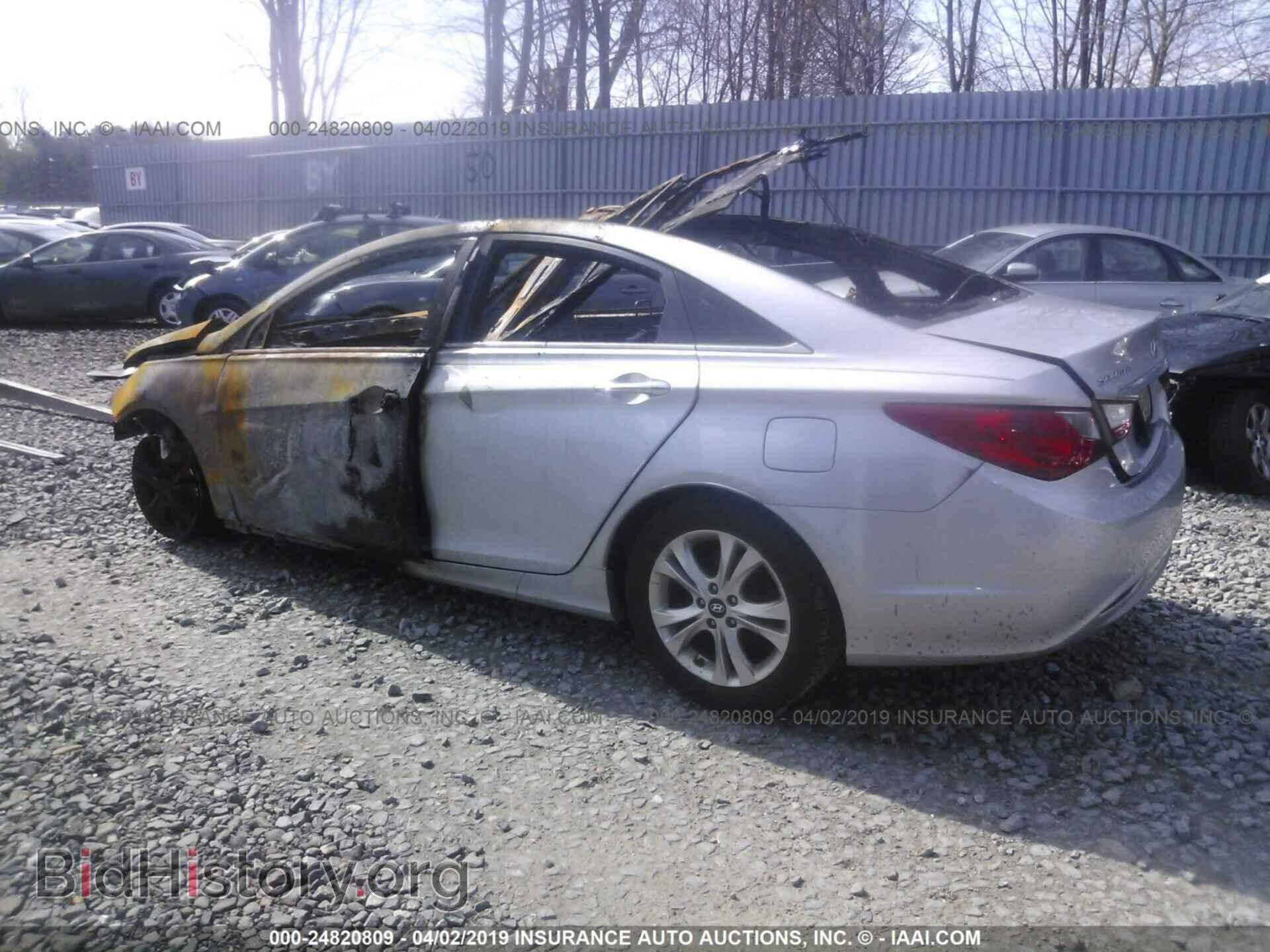 2012 HYUNDAI SONATA - VIN: 5NPEC4AC0CH413444 - Фото 3