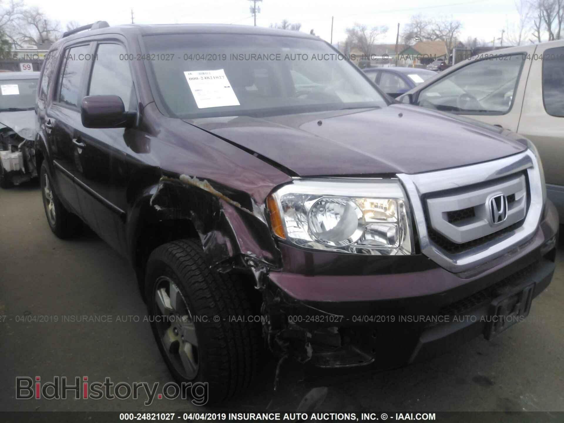 Фотография 5FNYF48619B007247 - HONDA PILOT 2009