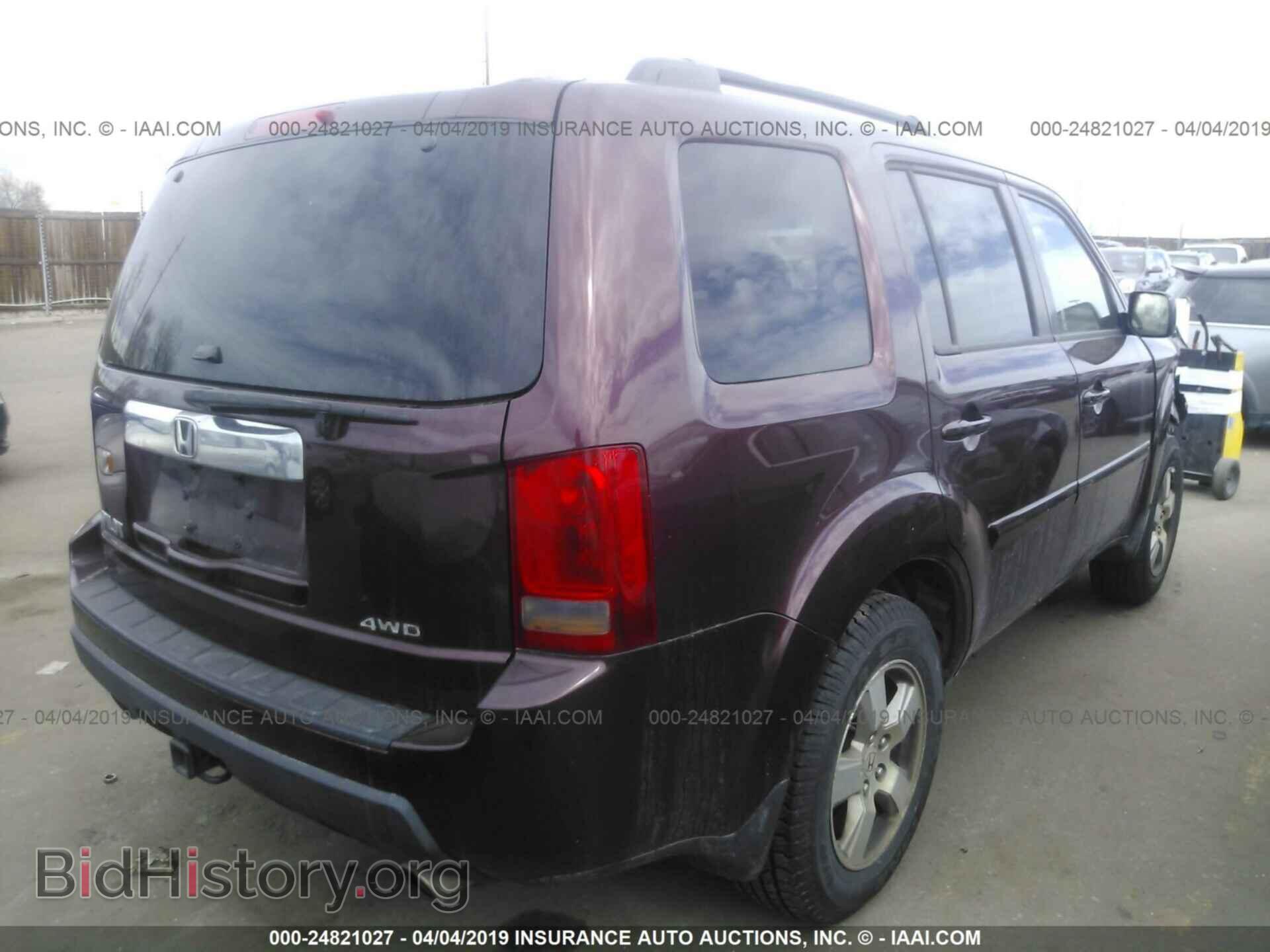 2009 HONDA PILOT - VIN: 5FNYF48619B007247 - Фото 4