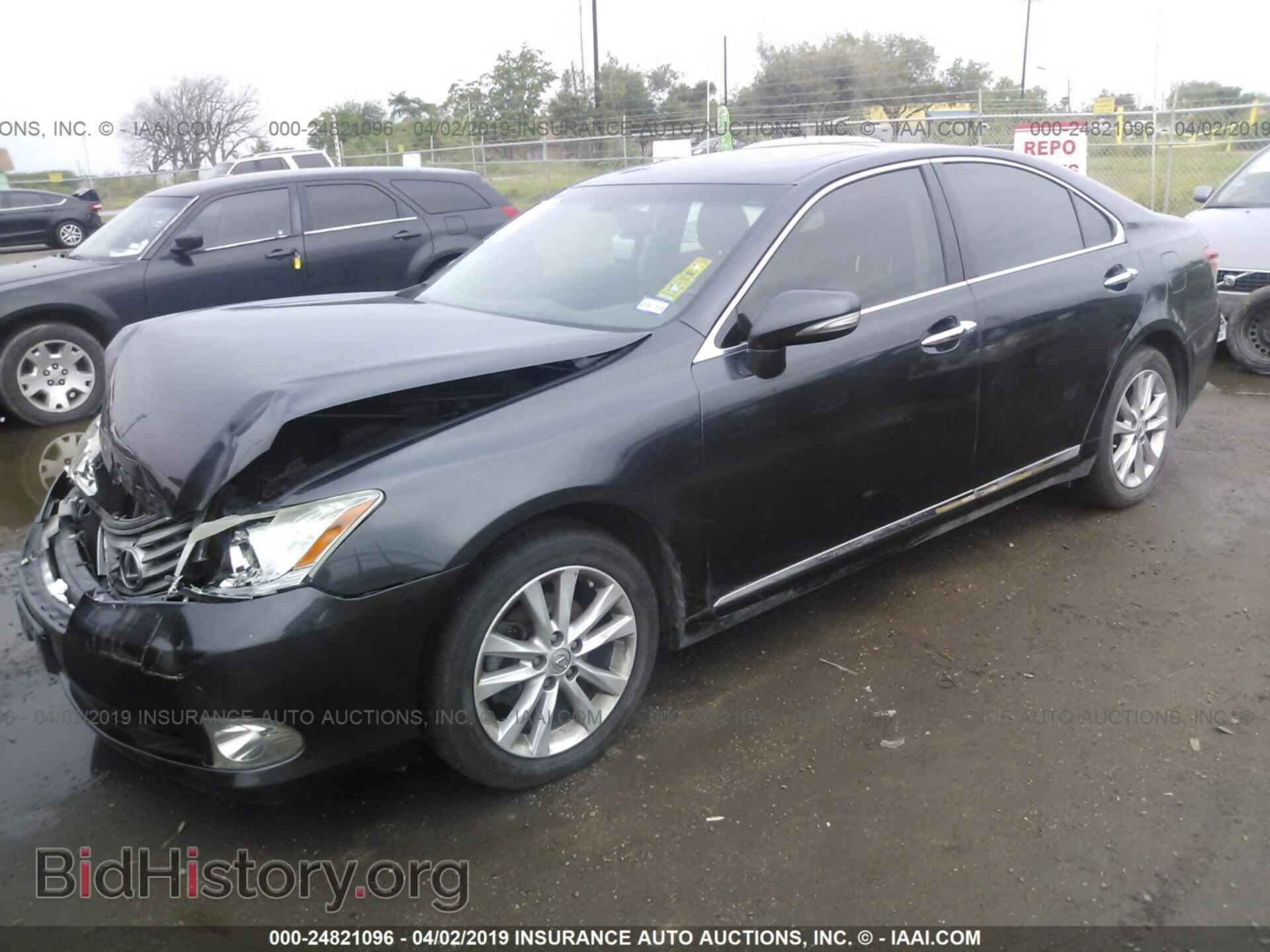 2011 LEXUS ES - VIN: JTHBK1EG0B2436416 - Фото 2