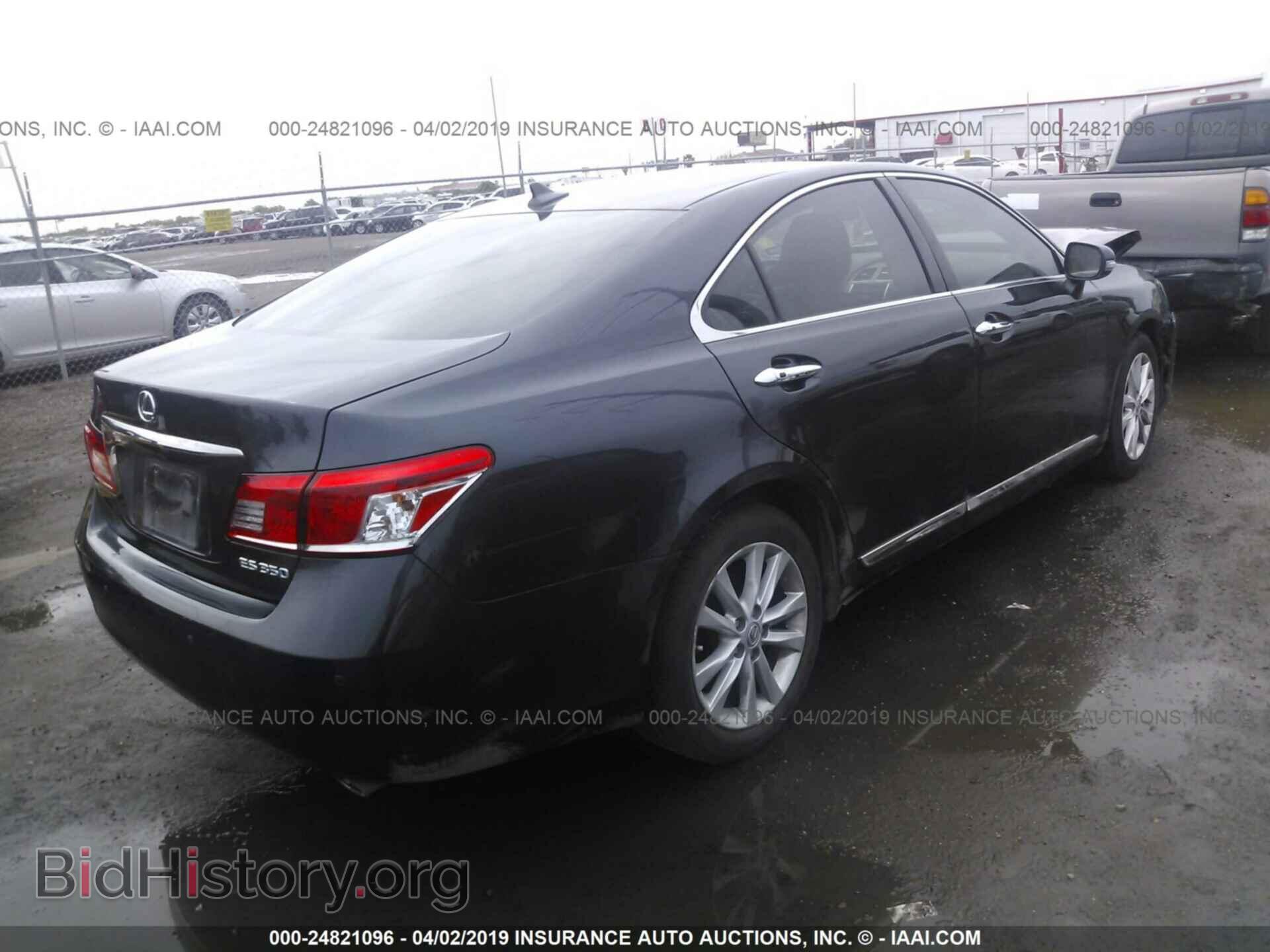 2011 LEXUS ES - VIN: JTHBK1EG0B2436416 - Фото 4