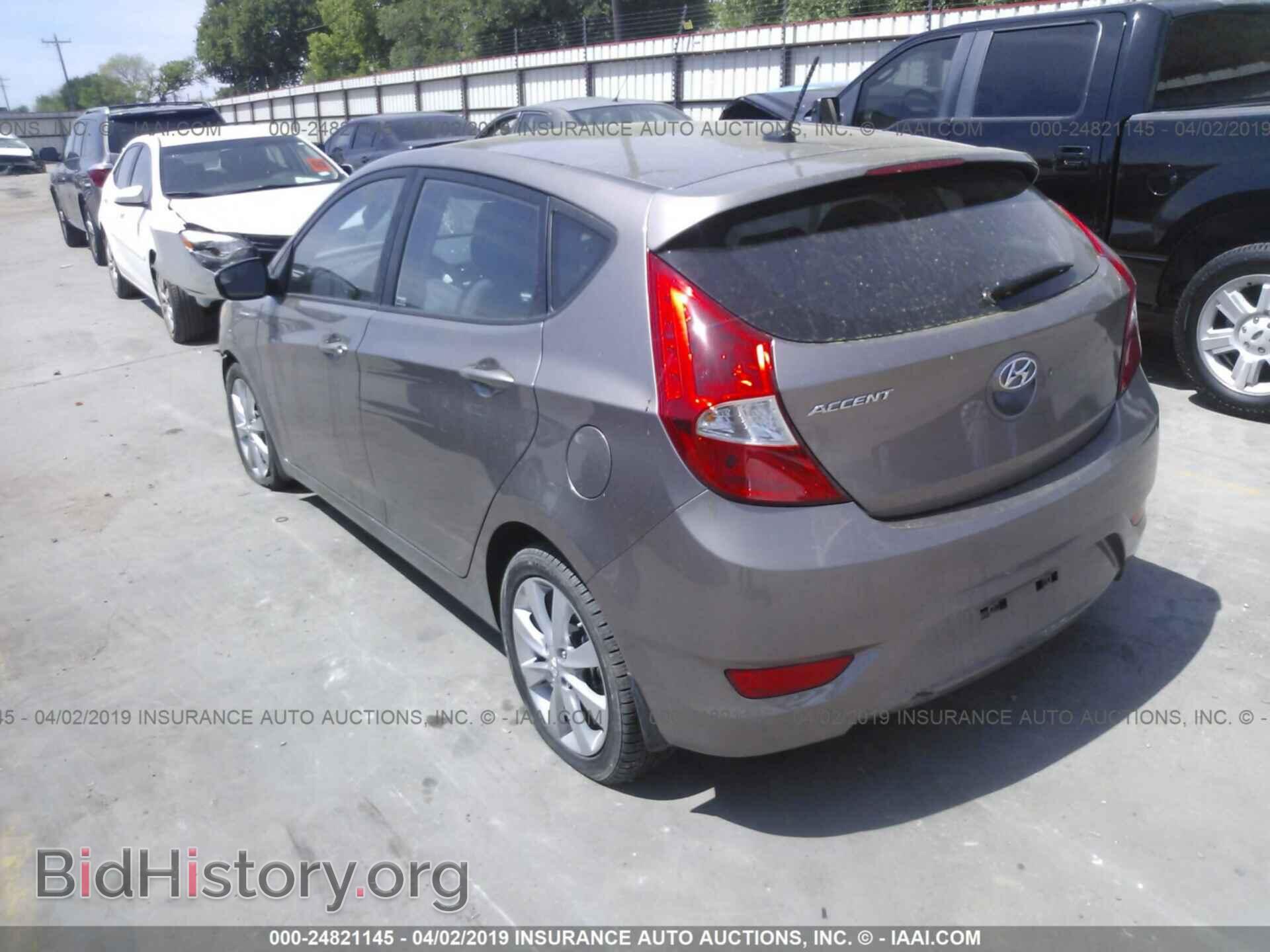 2014 HYUNDAI ACCENT - VIN: KMHCU5AE5EU189894 - Фото 3