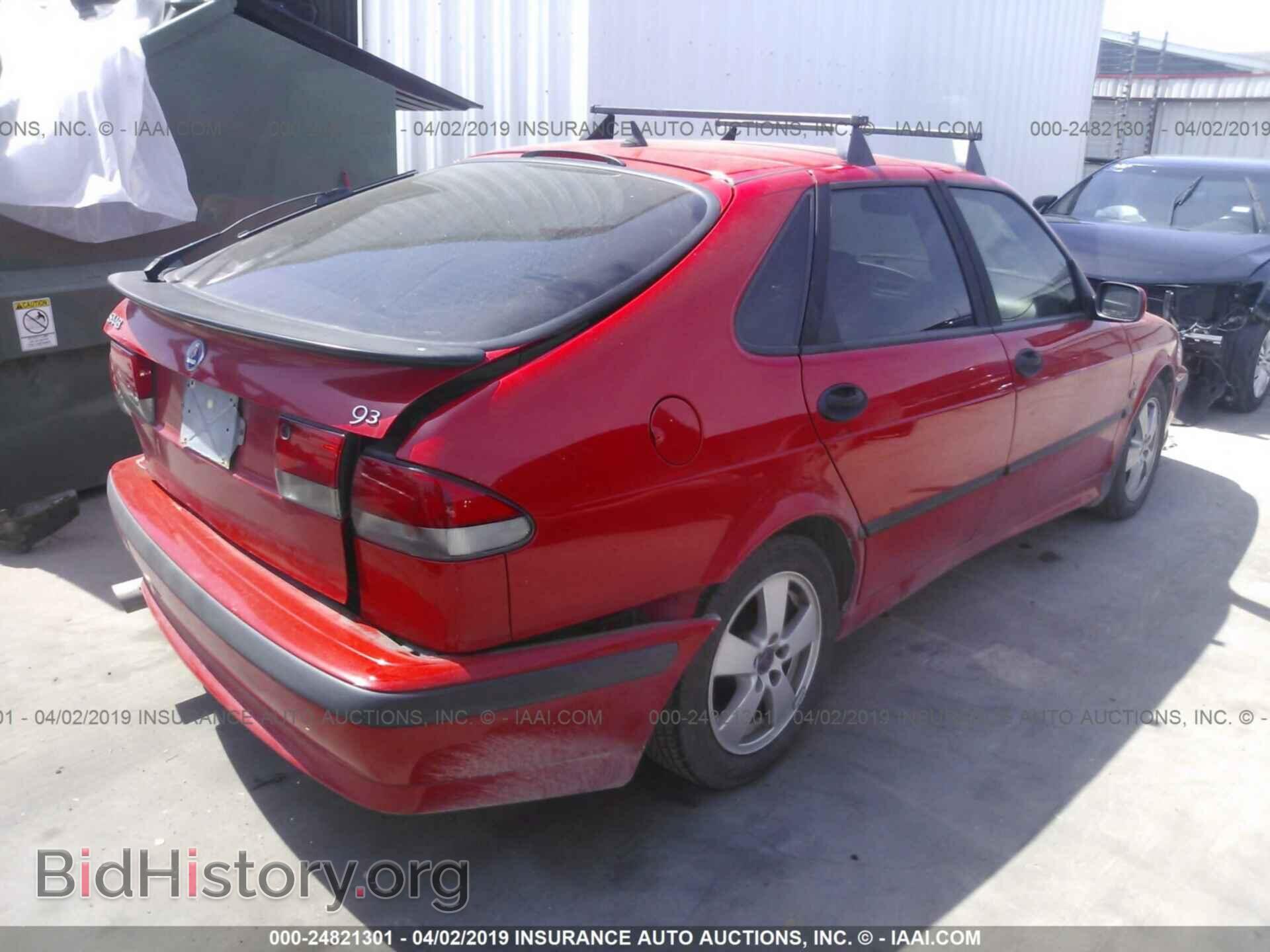 2002 SAAB 9-3 - VIN: YS3DF58K922017477 - Фото 3