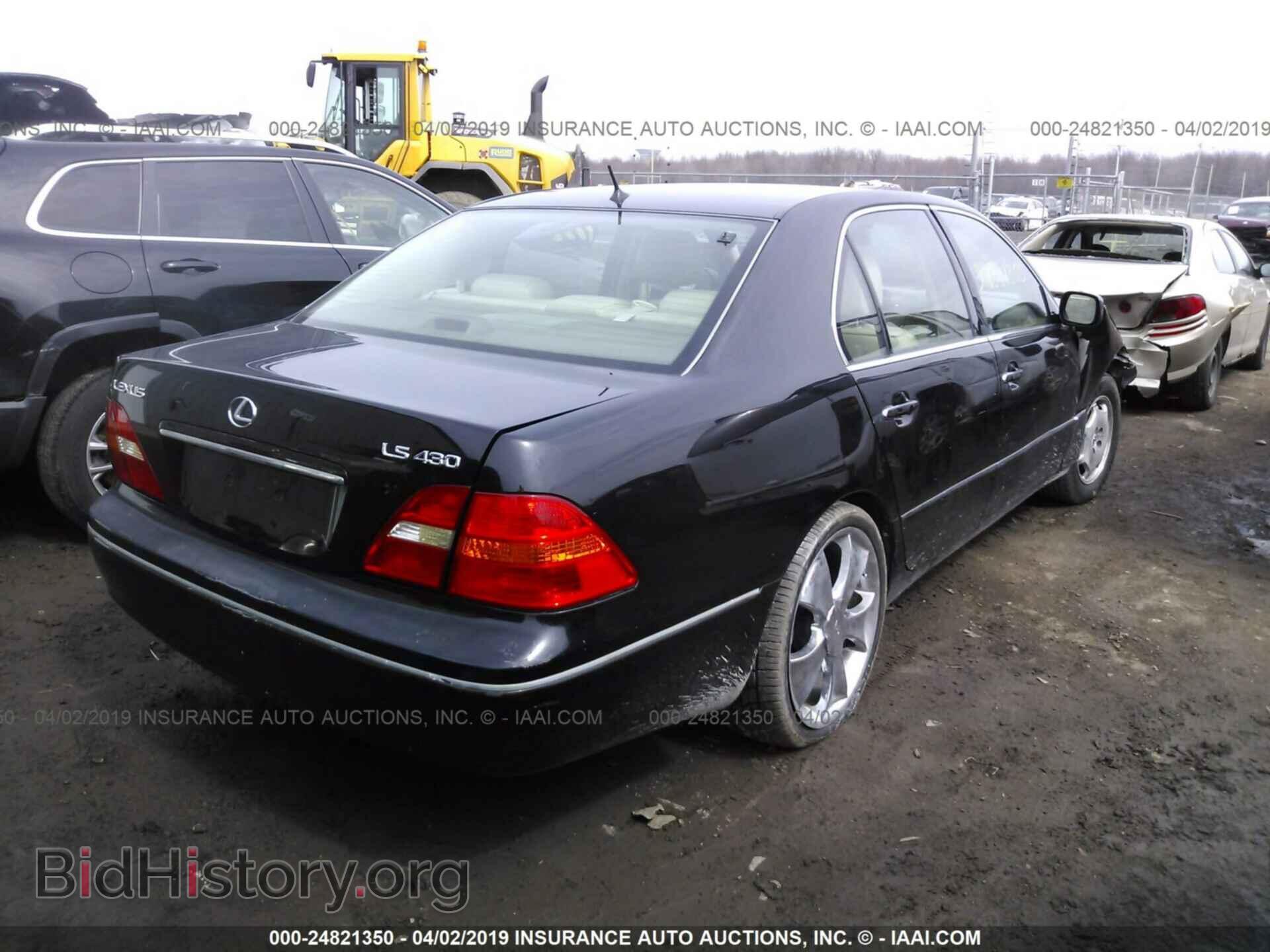2001 LEXUS LS - VIN: JTHBN30F810034512 - Фото 4