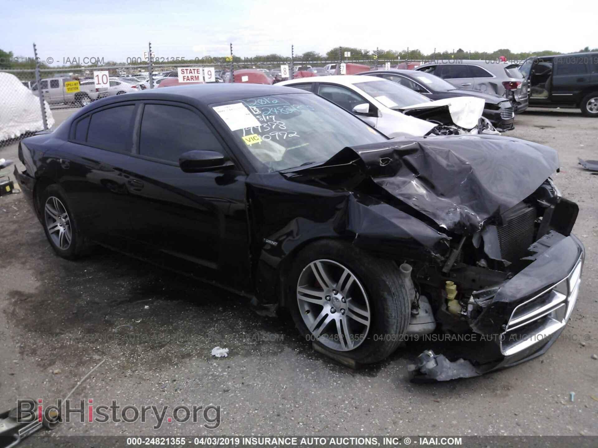 Photo 2C3CDXCT4CH190972 - DODGE CHARGER 2012