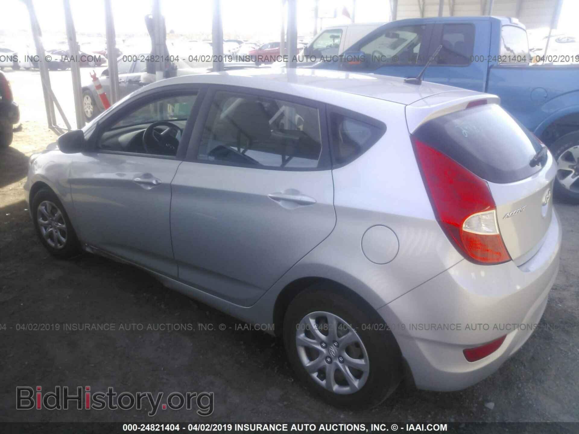 2013 HYUNDAI ACCENT - VIN: KMHCT5AE0DU075593 - Фото 3
