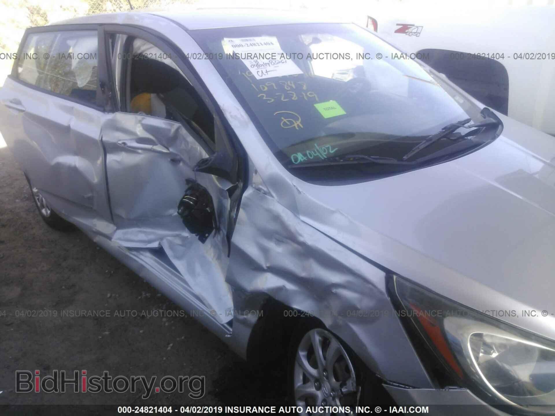 2013 HYUNDAI ACCENT - VIN: KMHCT5AE0DU075593 - Фото 6