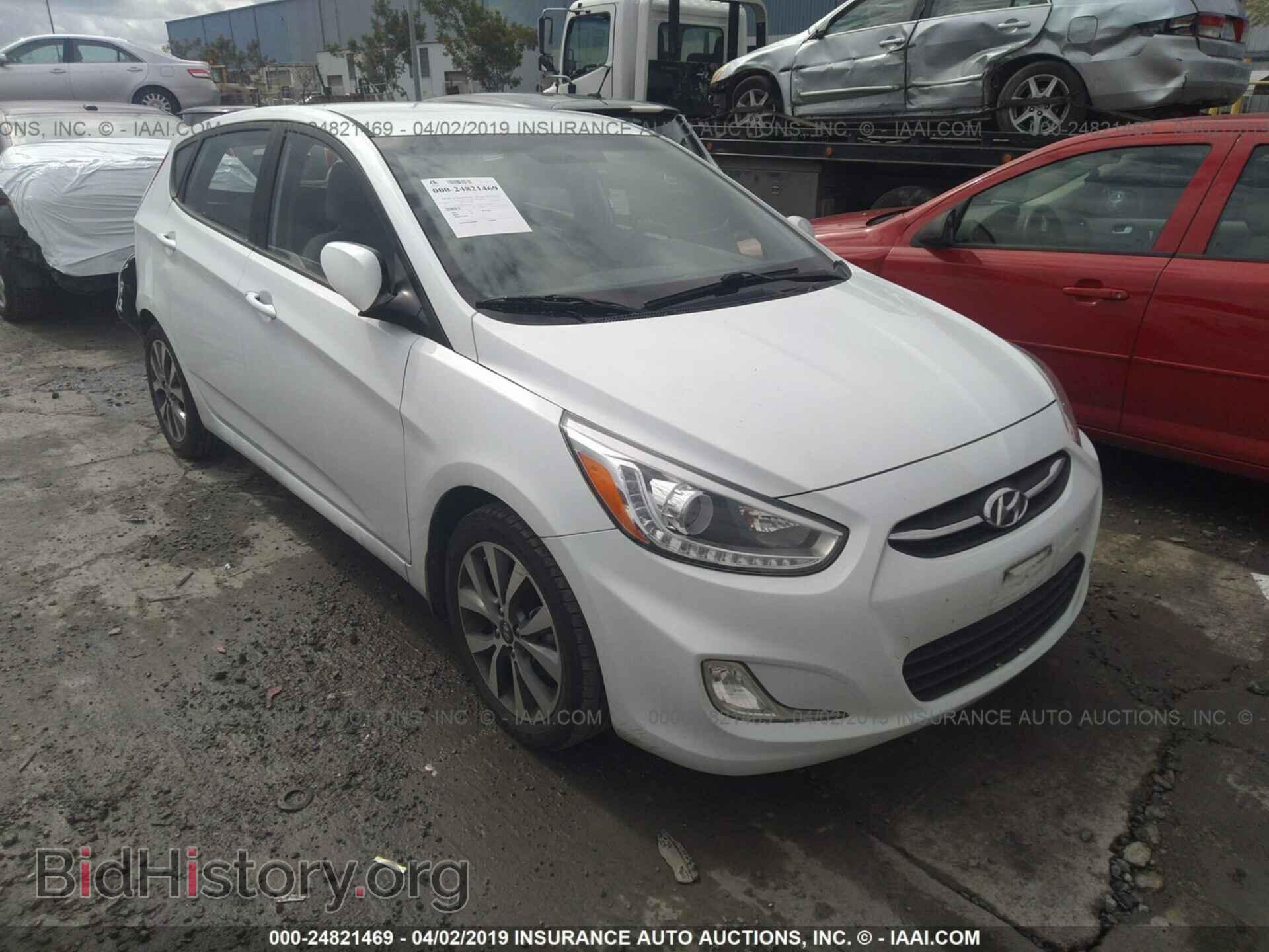 Photo KMHCU5AE1FU201640 - HYUNDAI ACCENT 2015