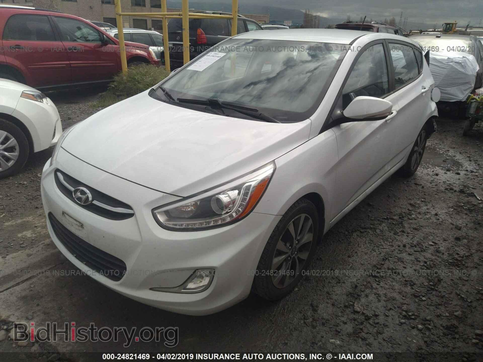 2015 HYUNDAI ACCENT - VIN: KMHCU5AE1FU201640 - Фото 2
