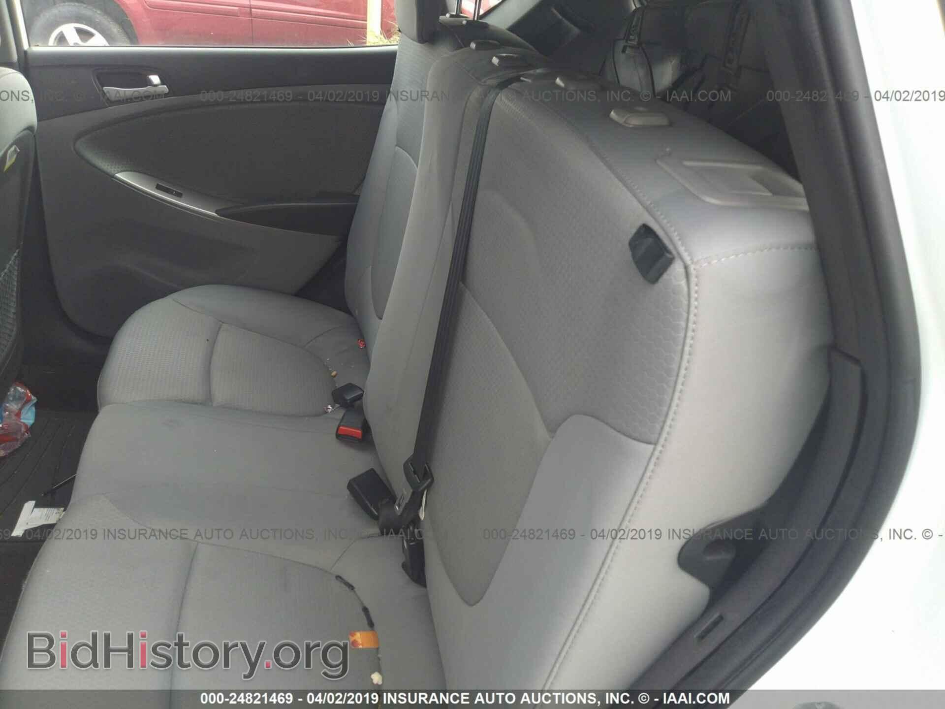 2015 HYUNDAI ACCENT - VIN: KMHCU5AE1FU201640 - Фото 8