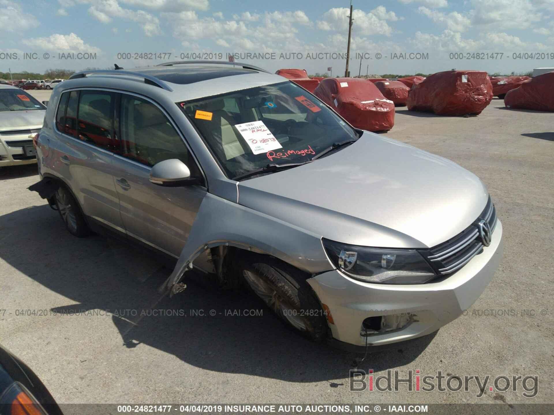 Photo WVGBV7AX0CW607852 - VOLKSWAGEN TIGUAN 2012