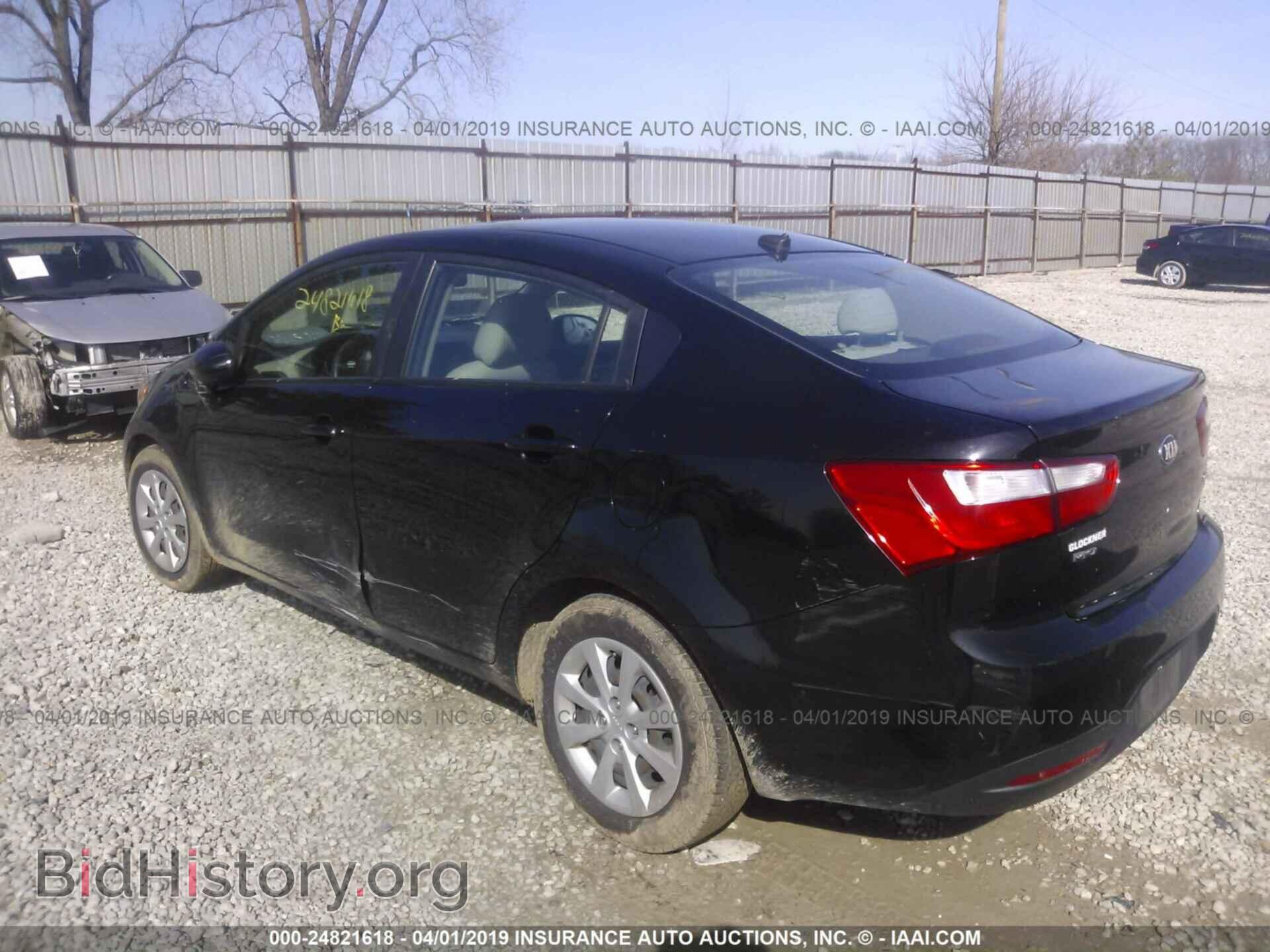 2013 KIA RIO - VIN: KNADM4A33D6229648 - Photo 3