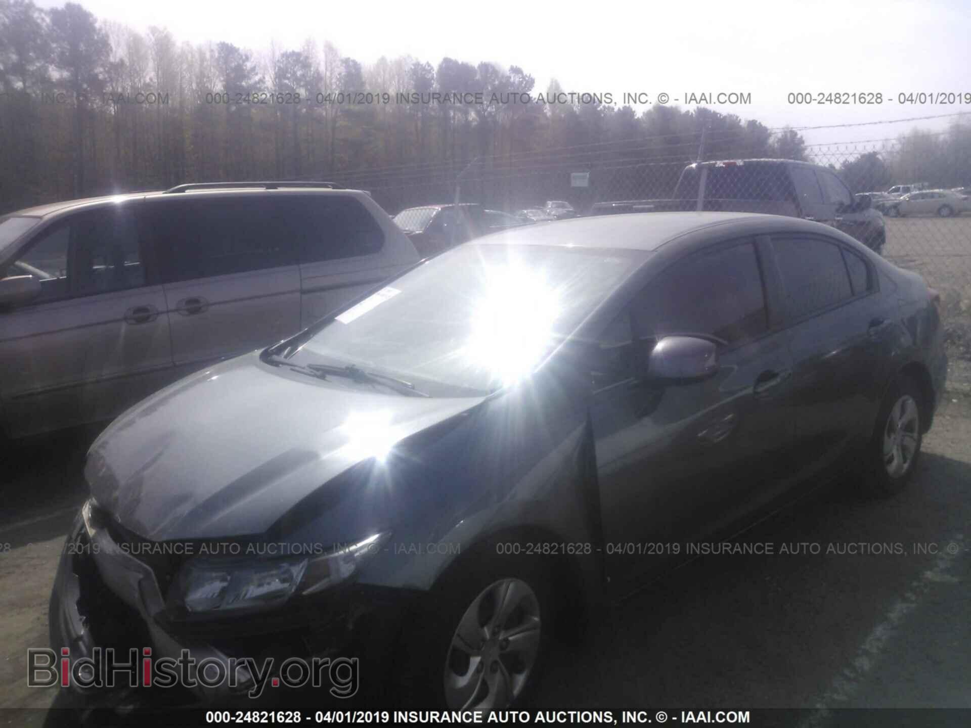 2013 HONDA CIVIC - VIN: 19XFB2F50DE027702 - Фото 2