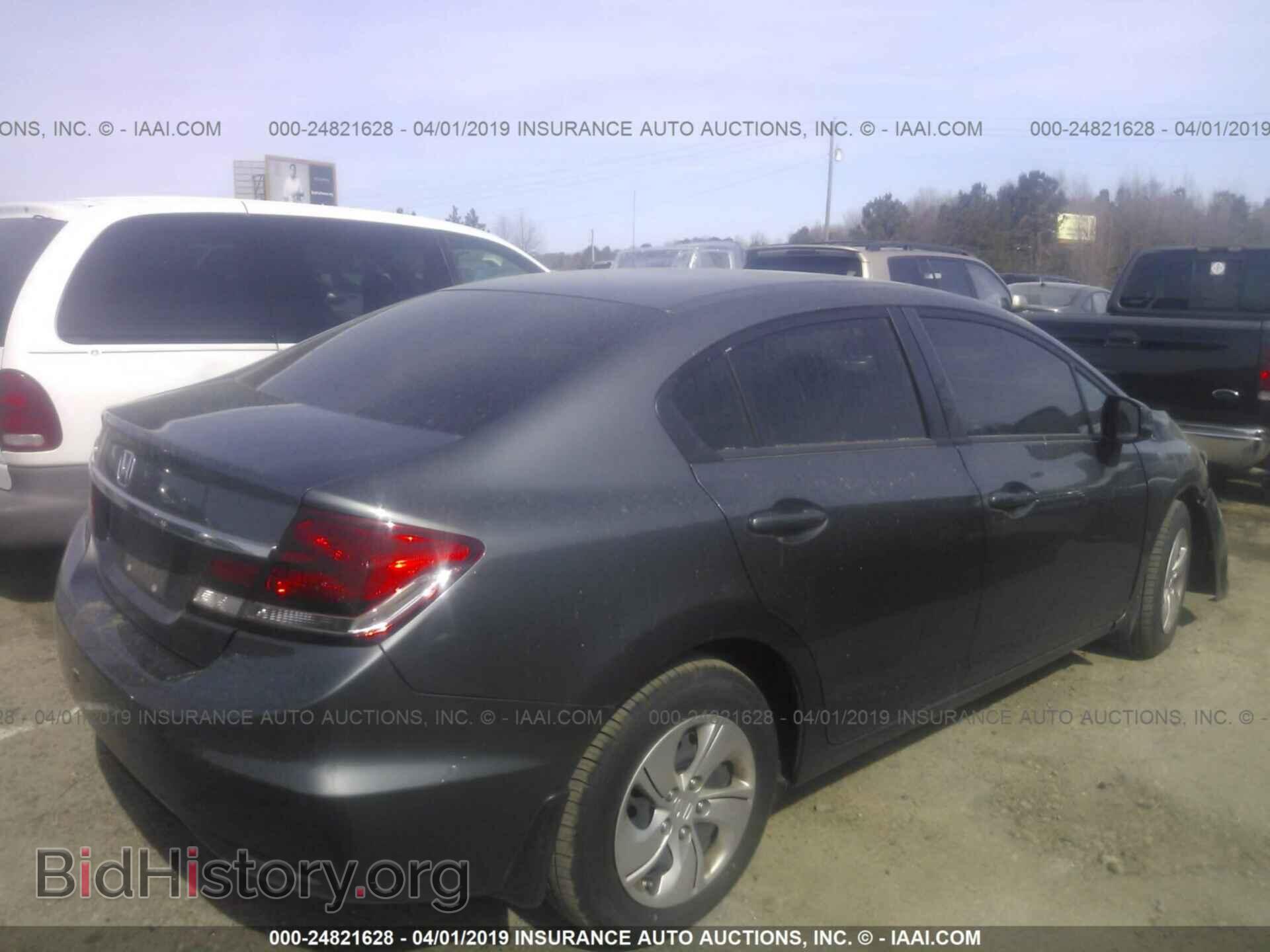 2013 HONDA CIVIC - VIN: 19XFB2F50DE027702 - Фото 4