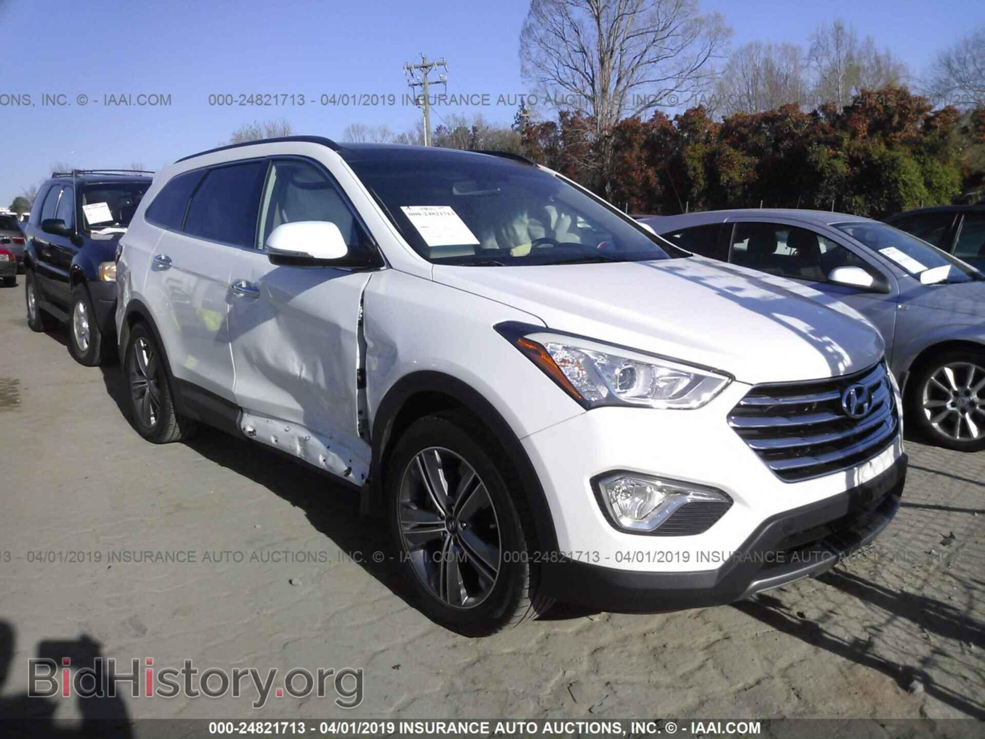 Photo KM8SR4HF6GU159344 - HYUNDAI SANTA FE 2016