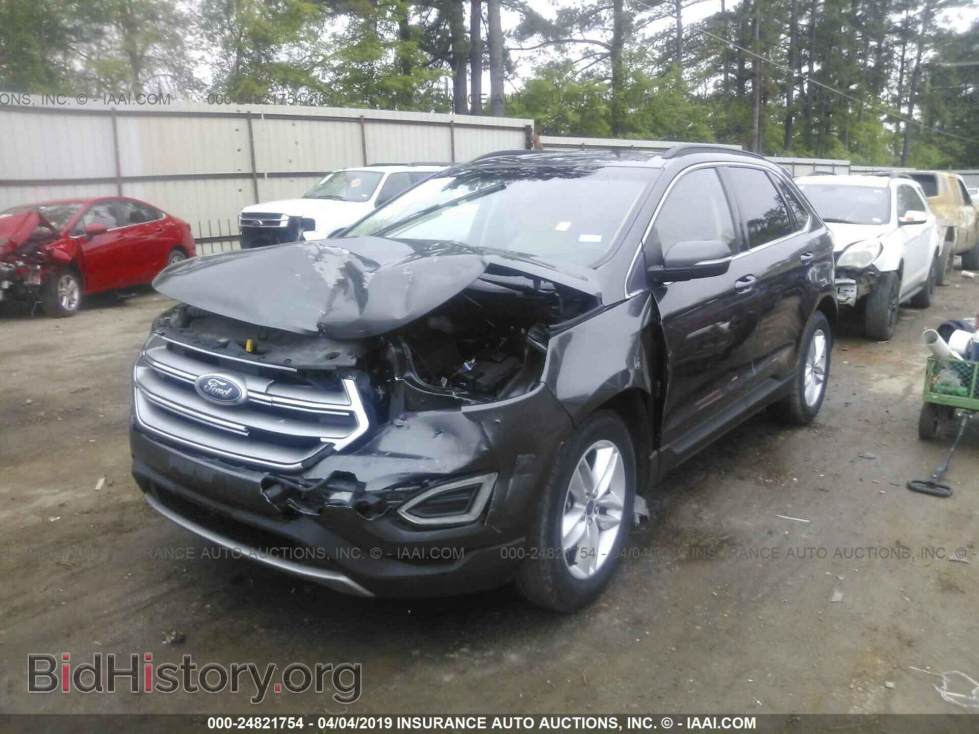 2015 FORD EDGE - VIN: 2FMTK3J84FBB55425 - Фото 2