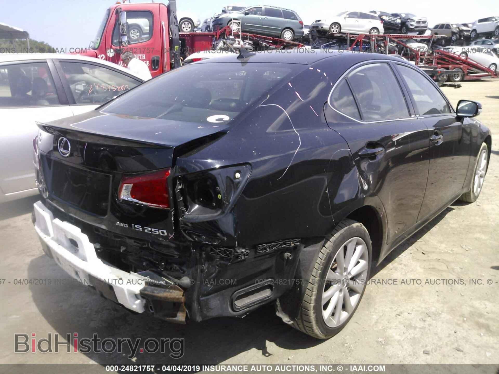 2009 LEXUS IS - VIN: JTHCK262895035301 - Фото 4