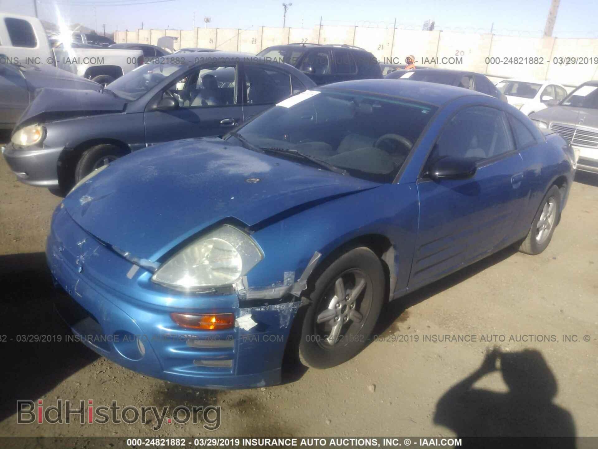 2003 MITSUBISHI ECLIPSE - VIN: 4A3AC34G83E003026 - Фото 2