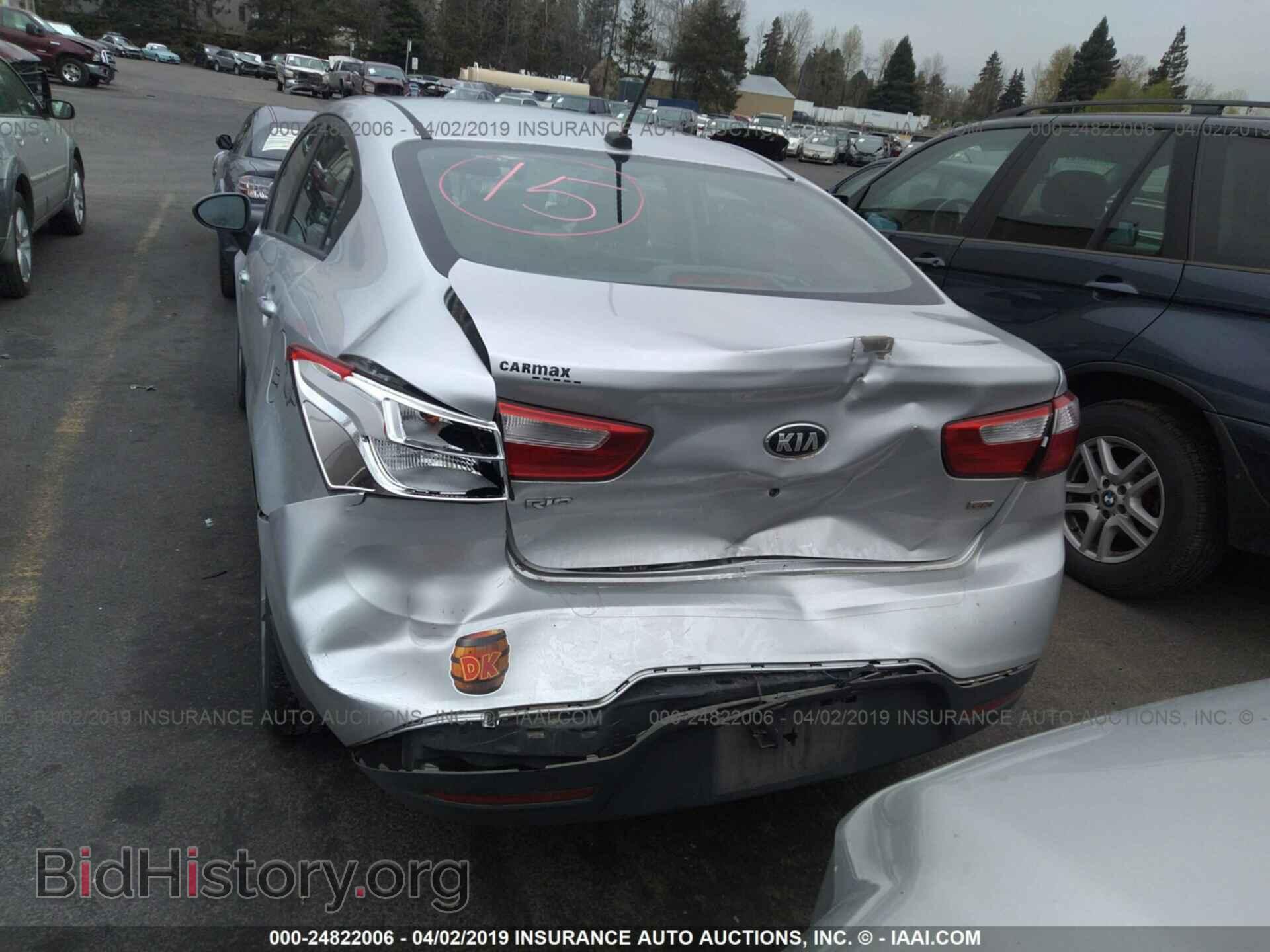 2013 KIA RIO - VIN: KNADM4A31D6307277 - Фото 6