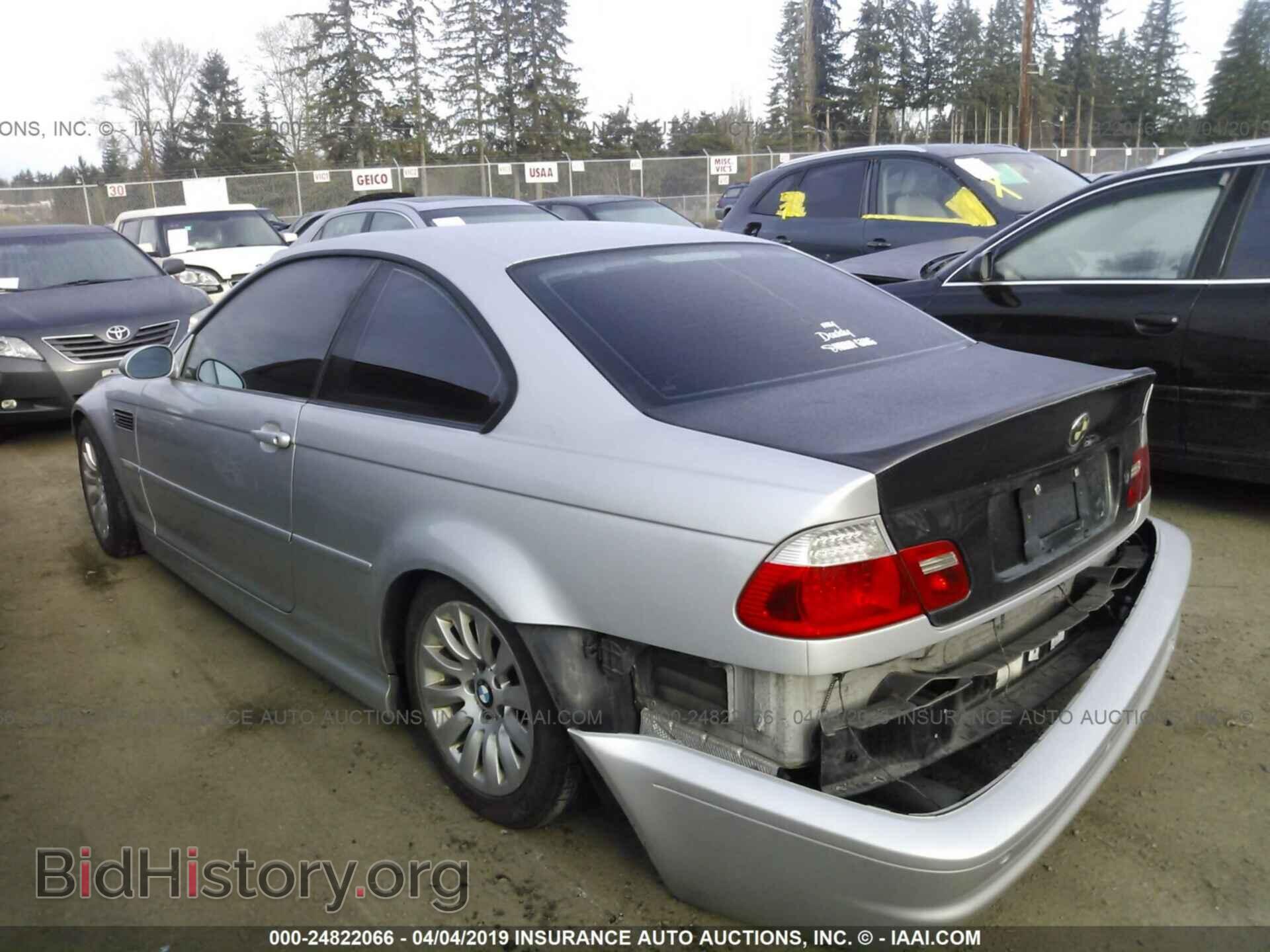 2003 BMW M3 - VIN: WBSBL93433JR22885 - Фото 3